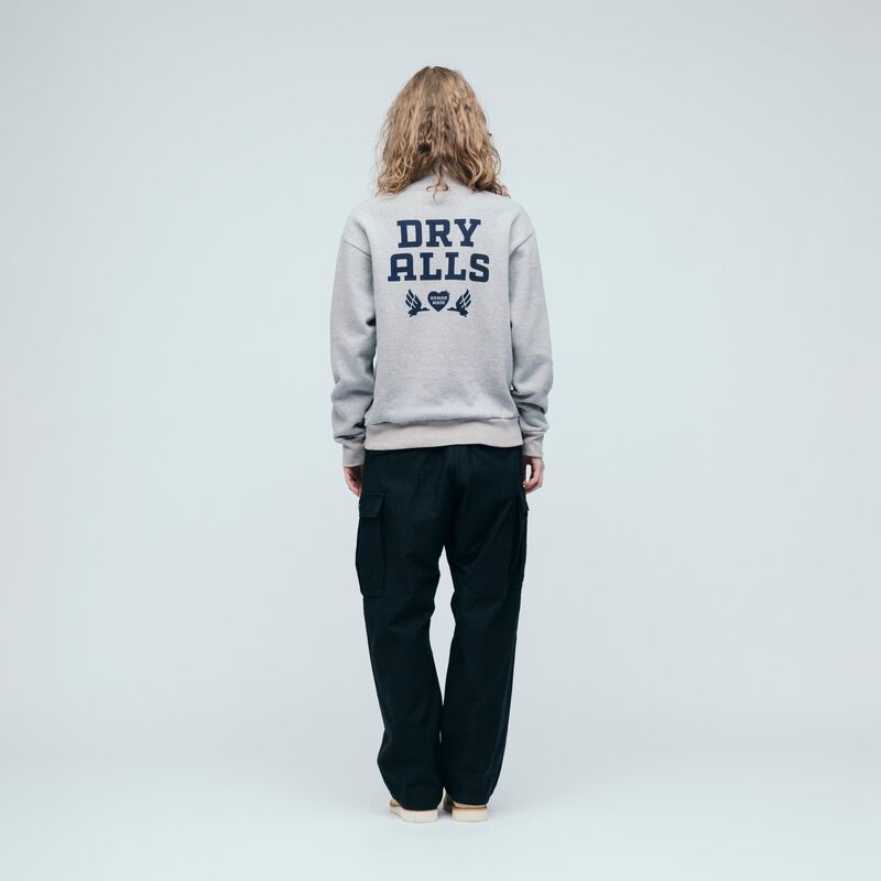 HUMAN MADE HALF-ZIP SWEATSHIRT