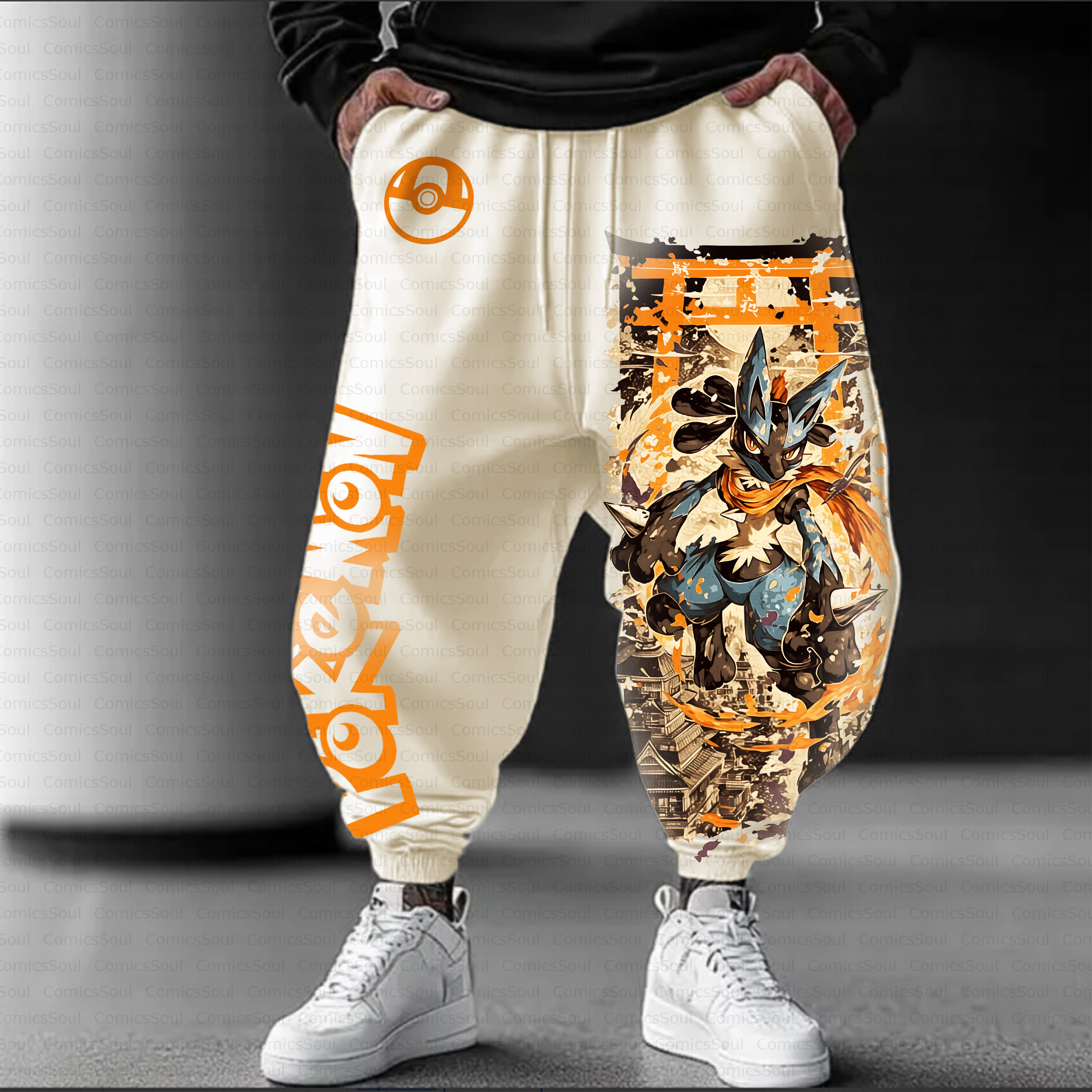 Unisex Casual Anime Streetwear Pant