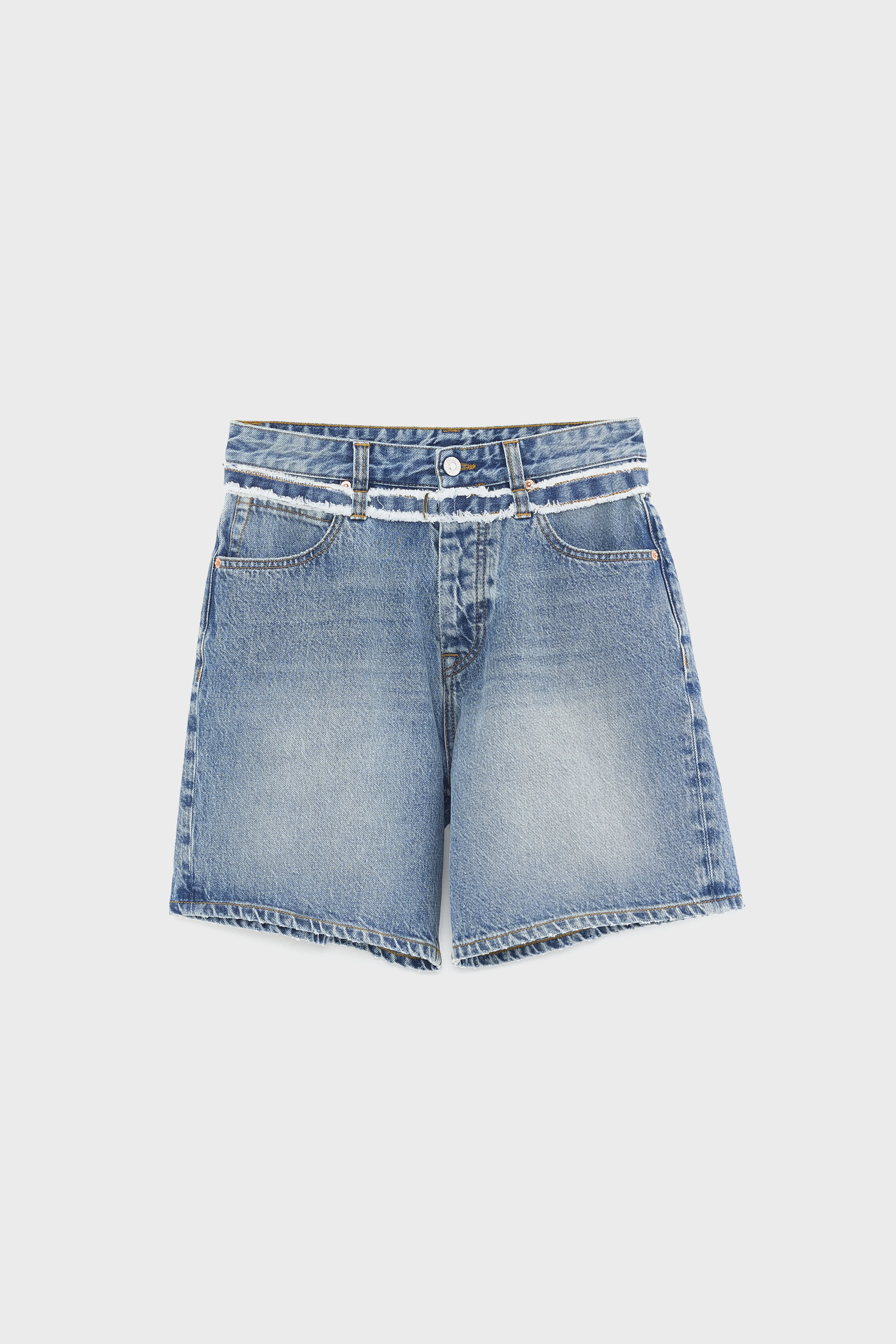 Bellerose Piper boyfriend shorts (261 / W / VINTAGE LT BLUE)