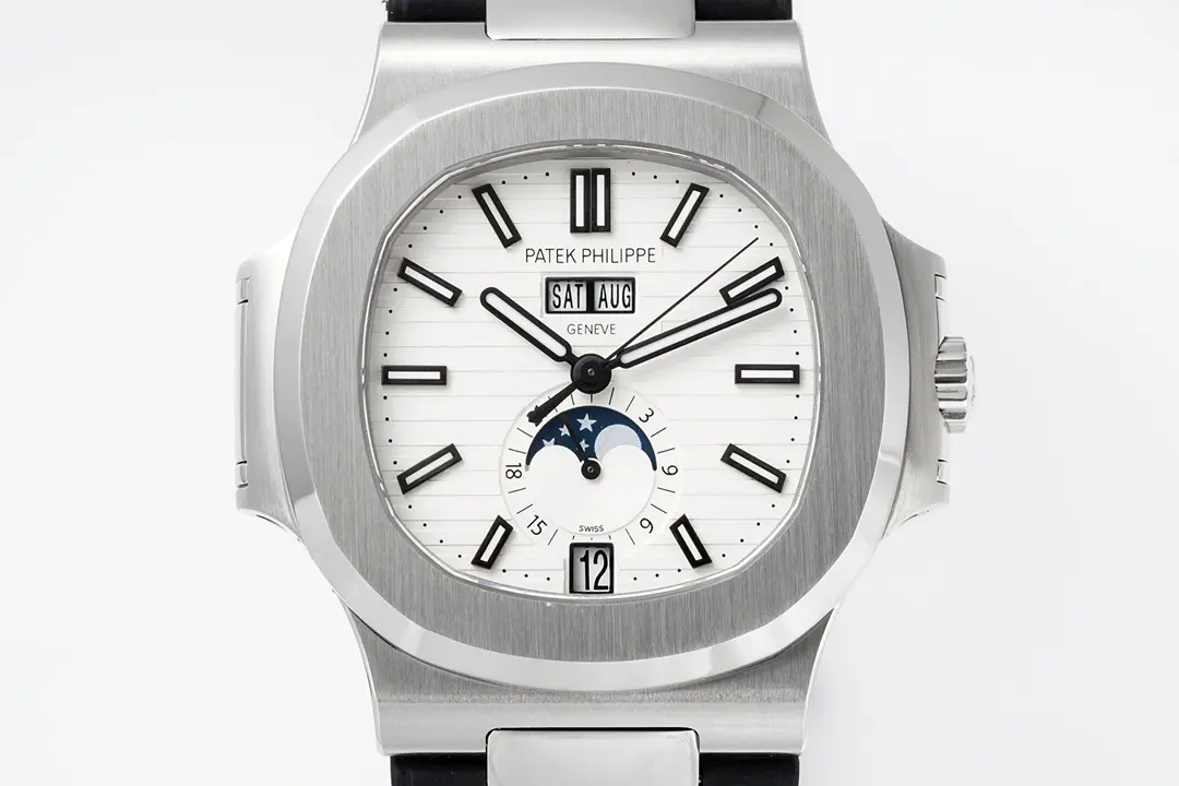 Patek Philippe Blue Nautilus Rubber Watch