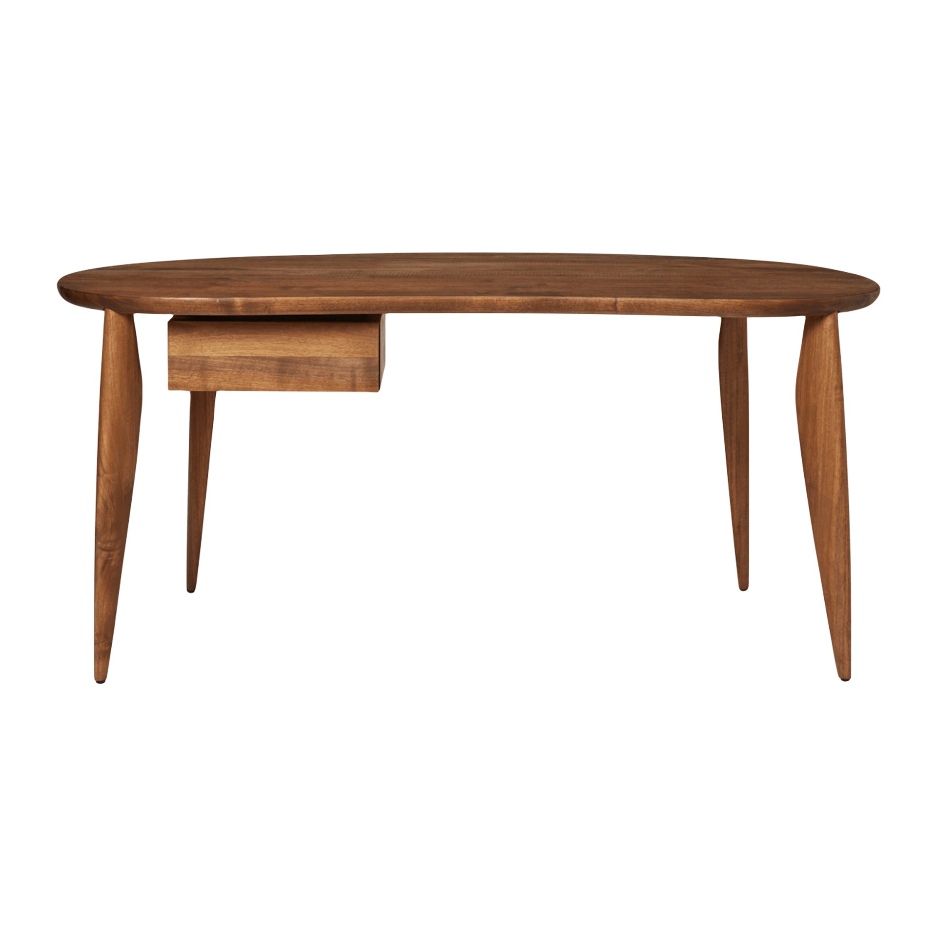 Ferm Living Feve Bureau met Lade - Walnoot