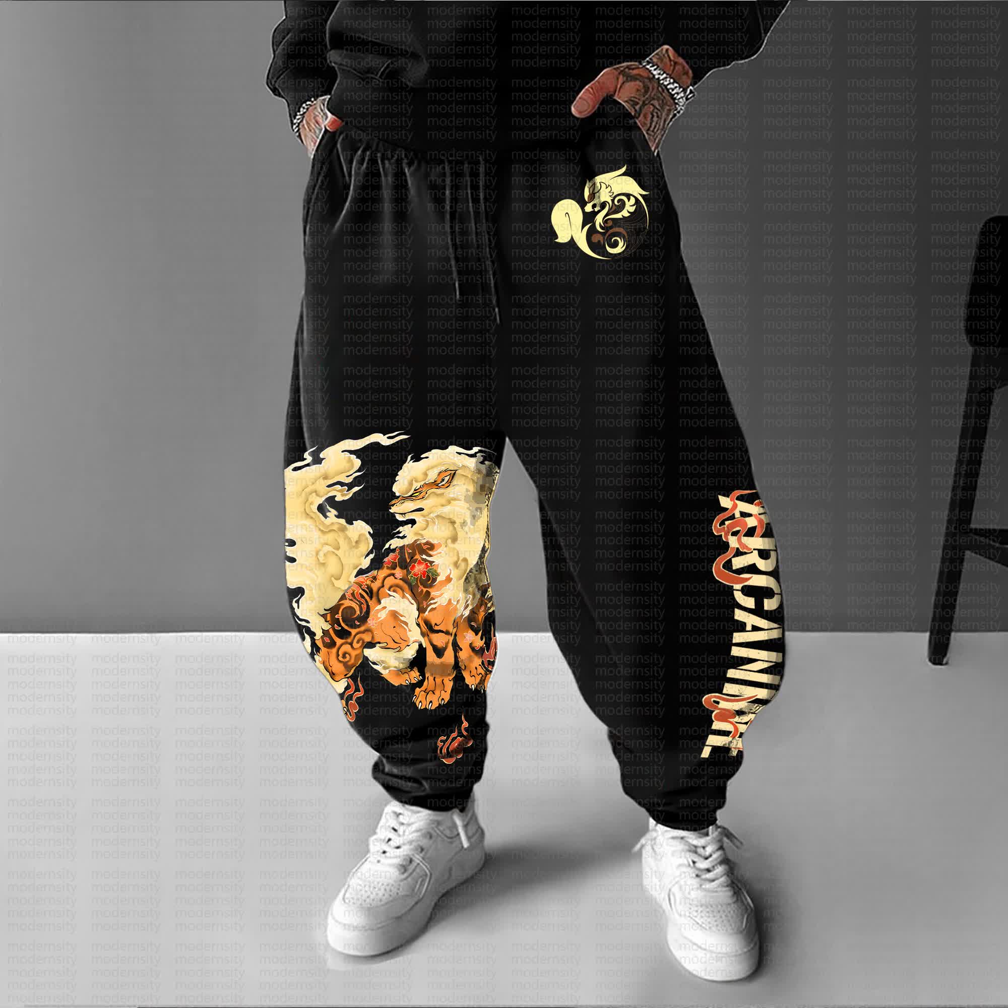 Unisex  “Comicssoul” Casual Anime Streetwear Pants