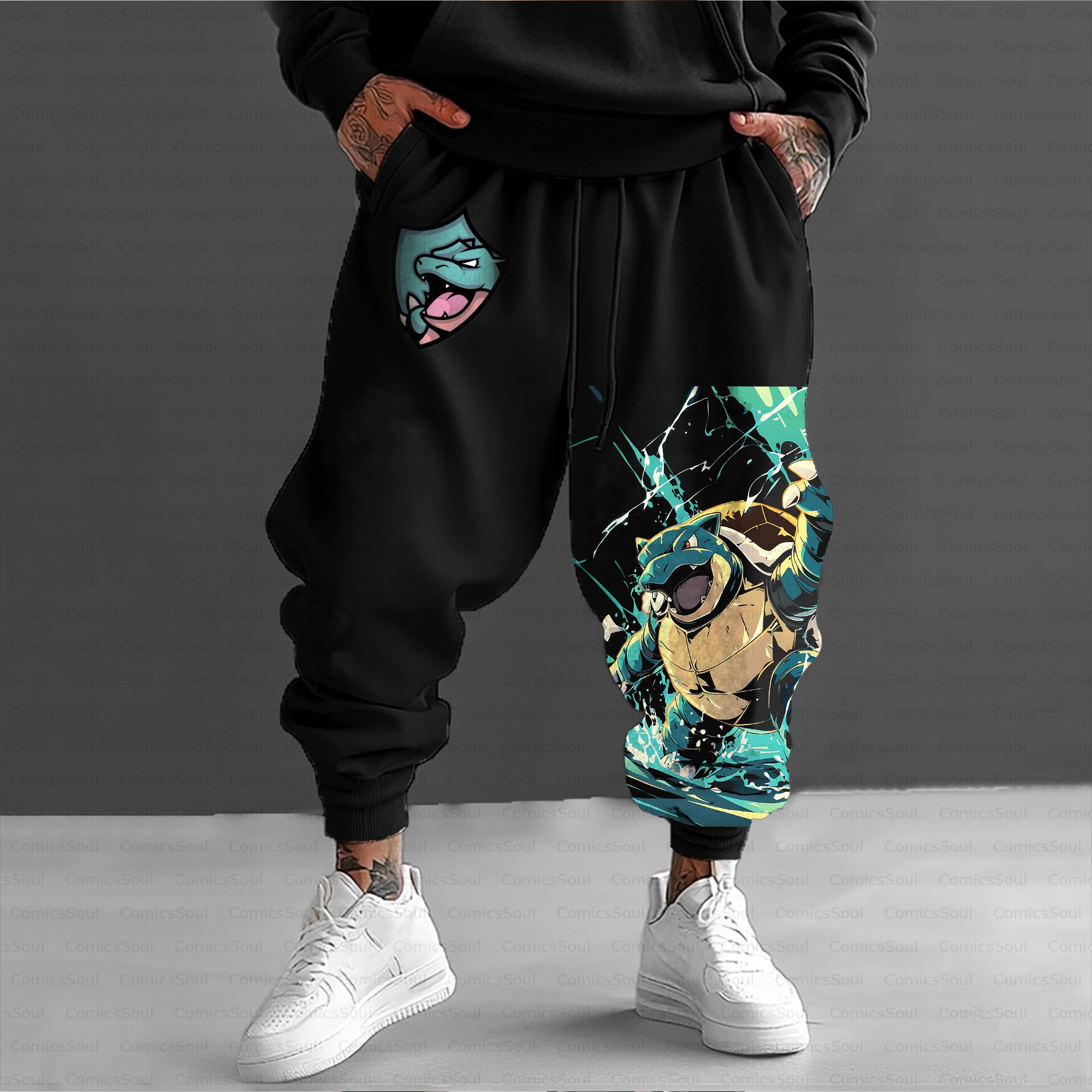Unisex Casual Anime Streetwear Pant