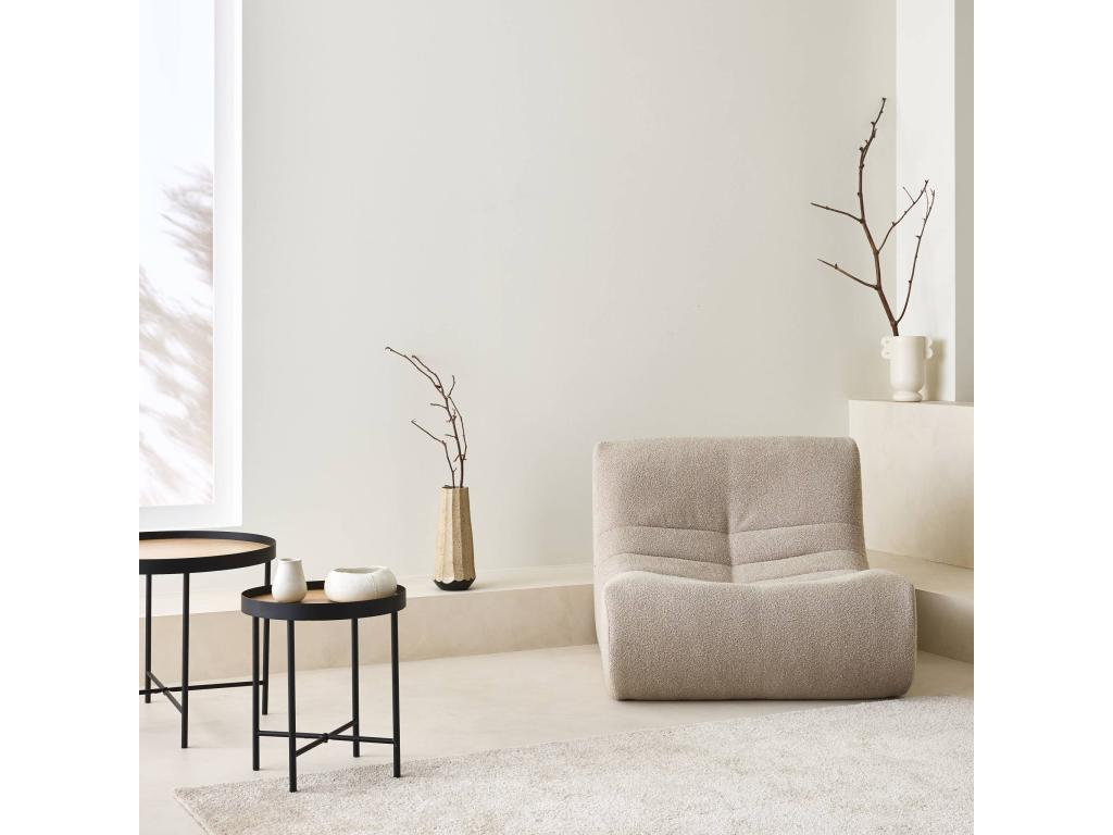 Sillón borreguito de 1 Luzssnh beige