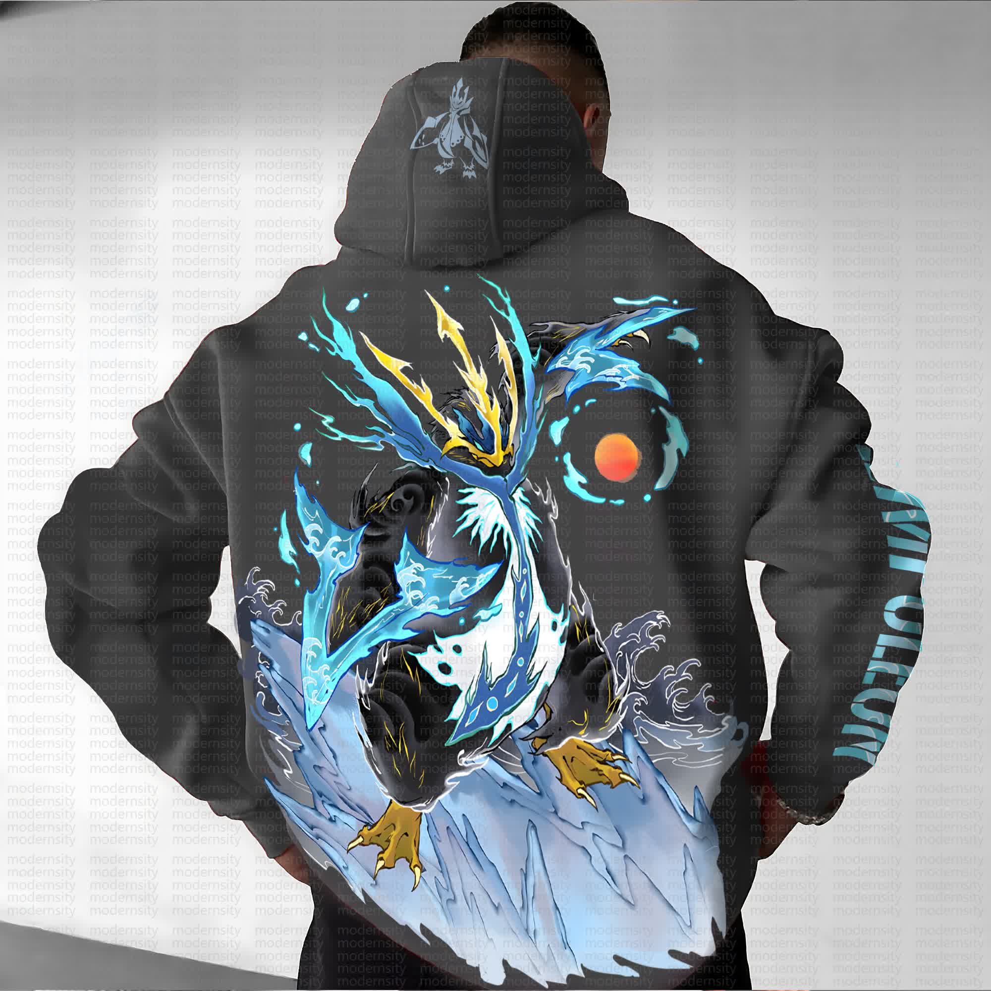 Unisex “Comicssoul” Anime Graphic Streetwear Vintage Hoodie