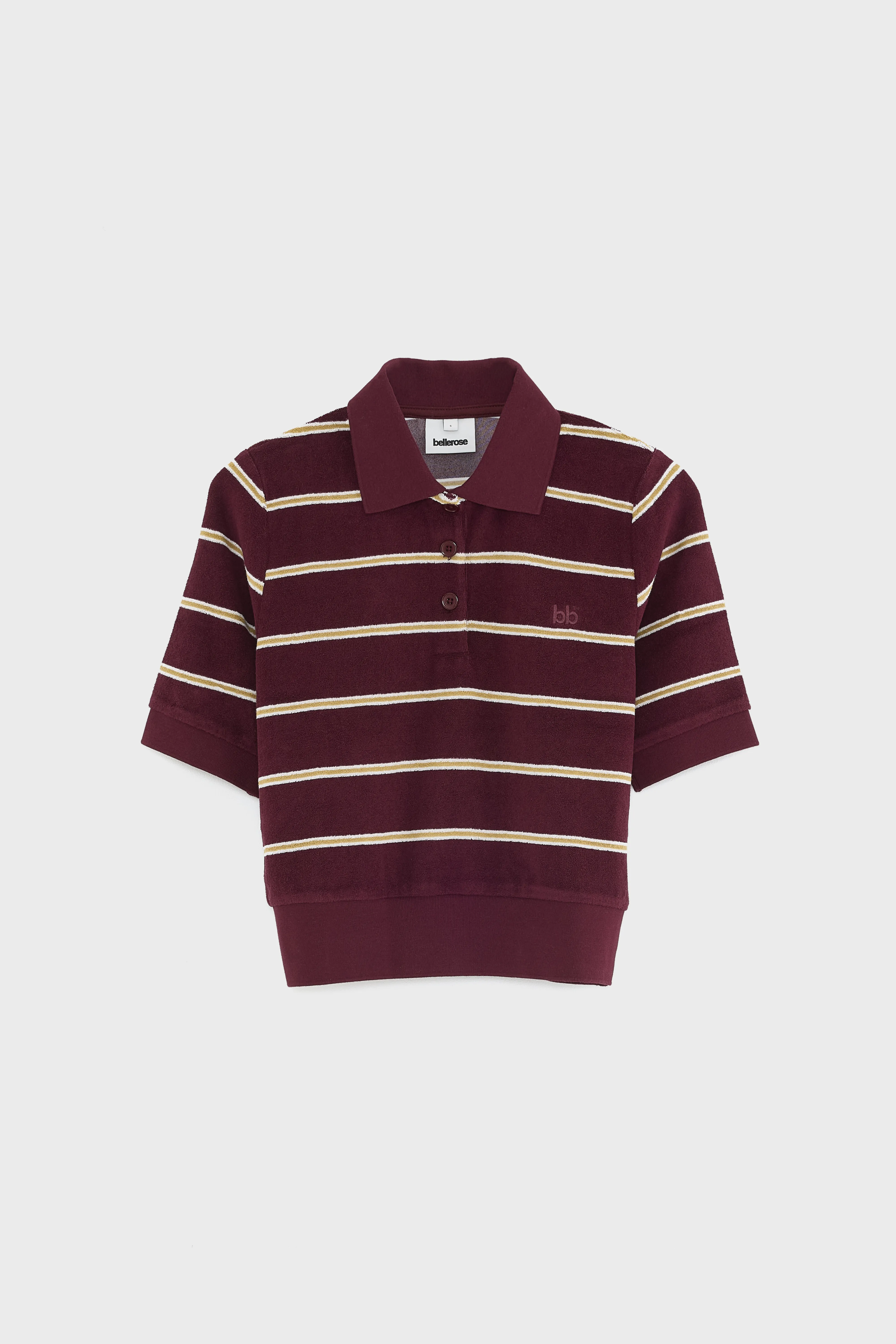 Bellerose Crixus terry polo (261 / W / STRIPE A)