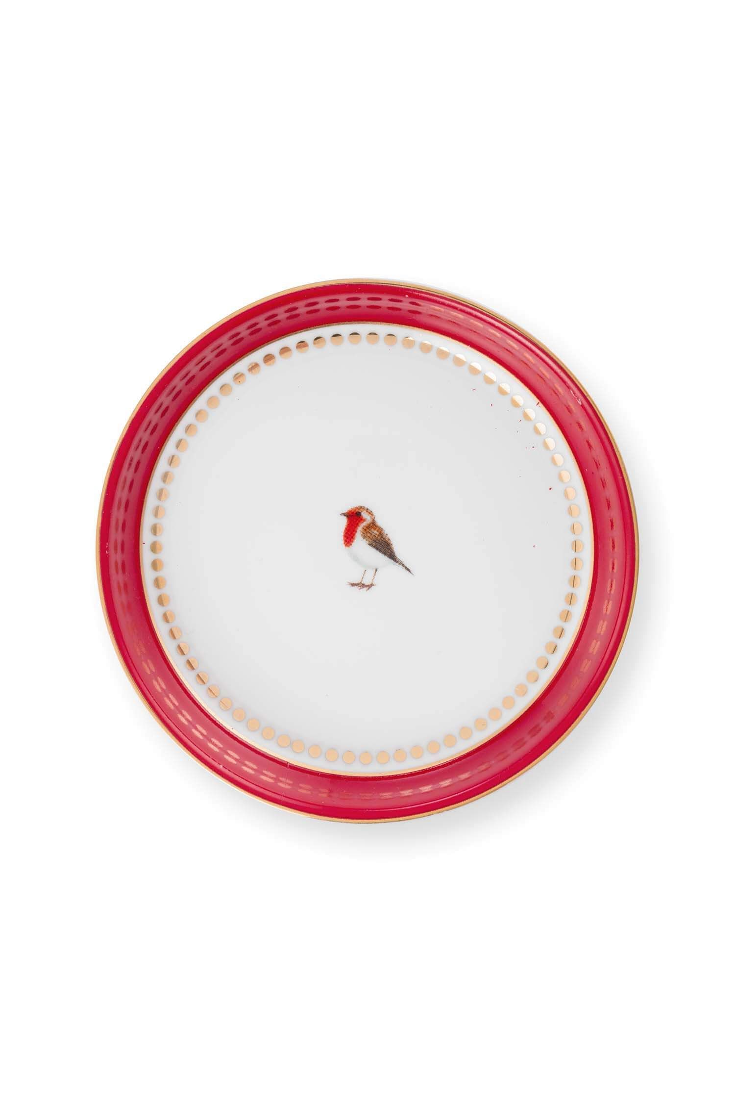 Tea Tip Love Birds Red 9cm