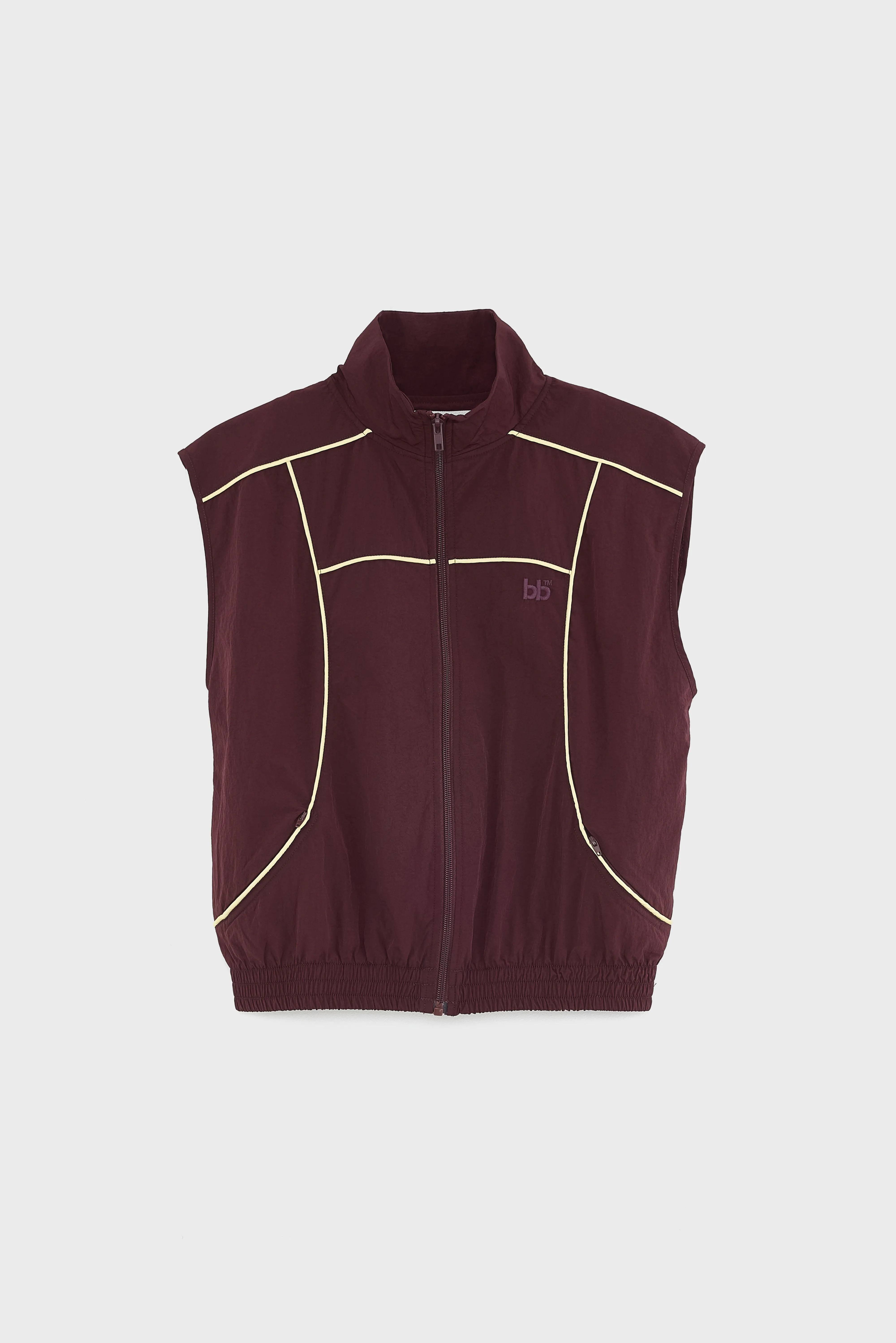 Bellerose Tinta sleeveless sports veste (261 / W / WINE)
