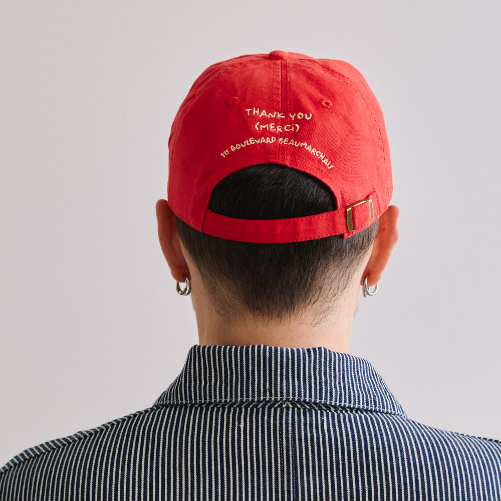 Merci - Casquette You're Welcome - Rouge