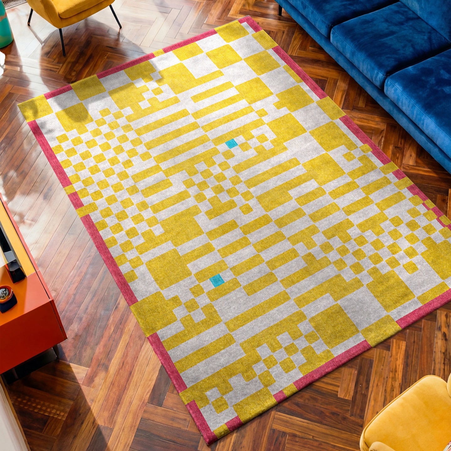 Louis de Poortere Chess Vloerkleed 140 x 200 cm - Cupcake