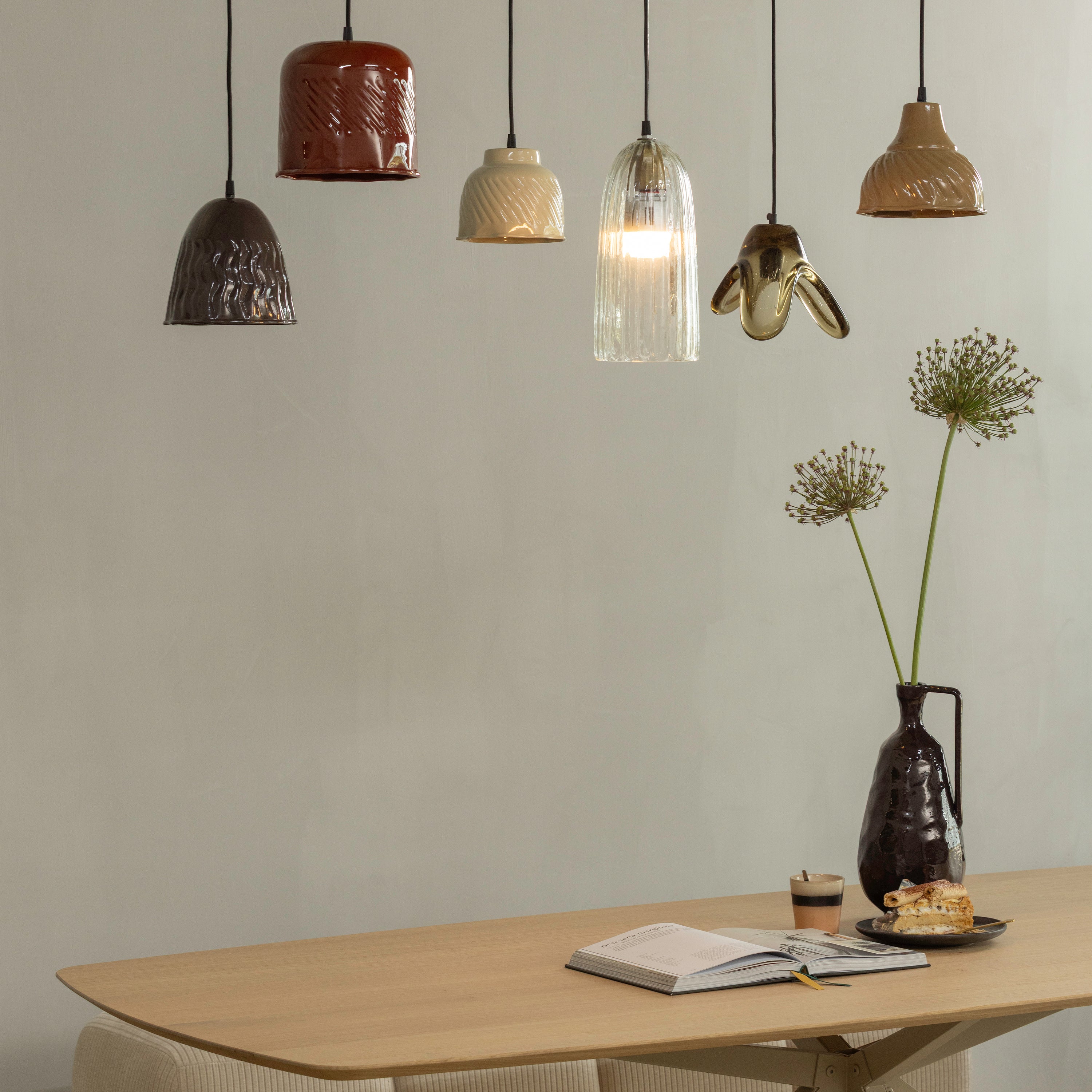 WOOOD Arleso Hanglamp - Honinggeel