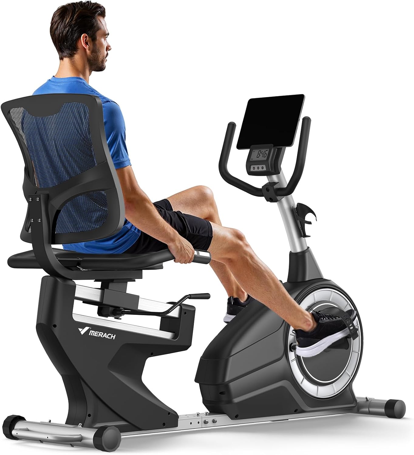WAYFAIR MERACH Recumbent Exercise Bikes For Home, Light Commercial High-End Recumbent Bike For Seniors Adults, Magnetic Recumbent Exercise Bike With Smart Bluetooth And Exclusive App, LCD, Heart Rate Handle