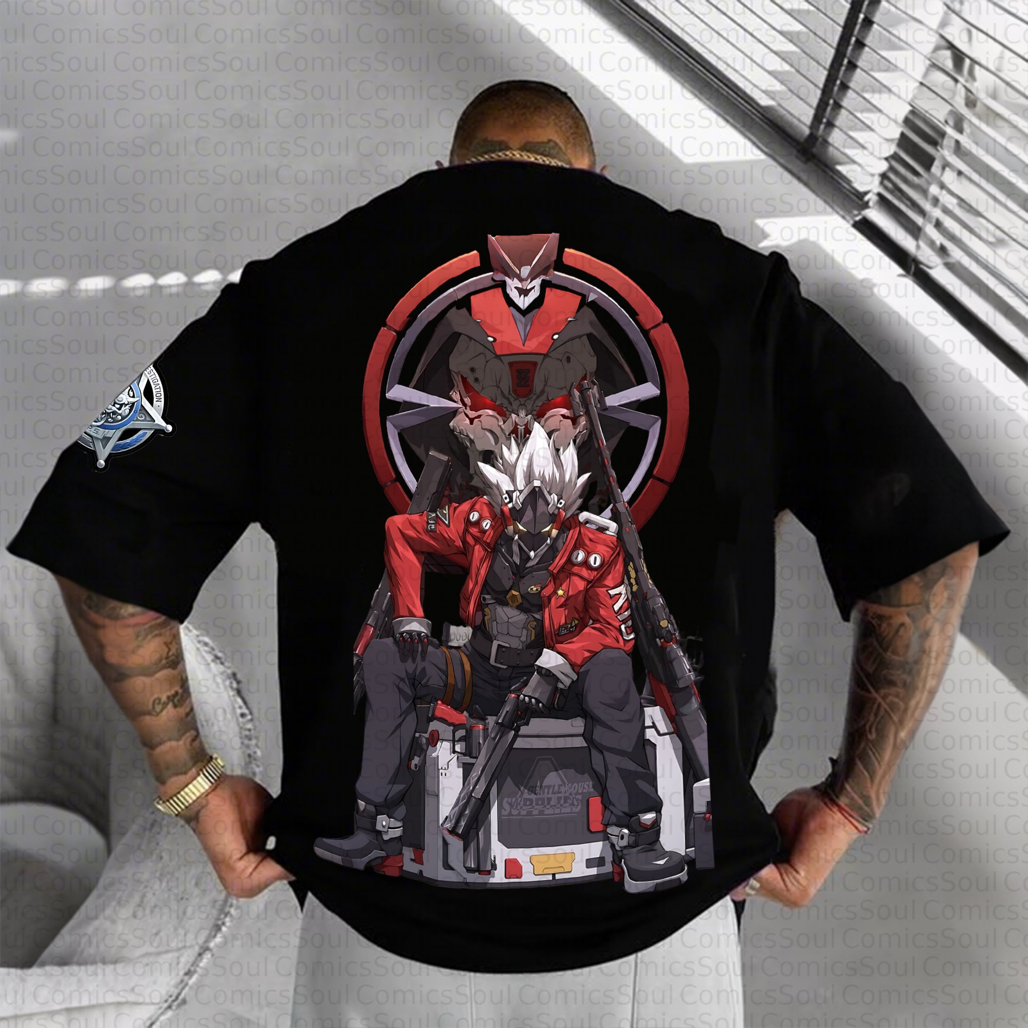 Unisex Anime Inspired Vintage T-shirt