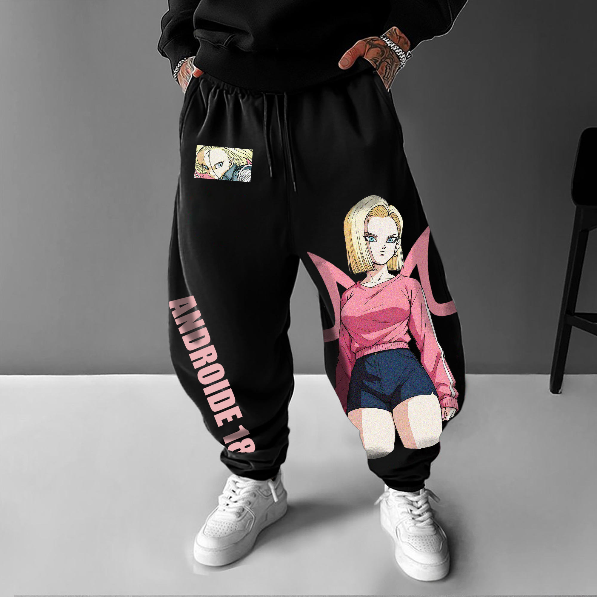 Unisex Casual Anime Streetwear Pants丨Comicssoul