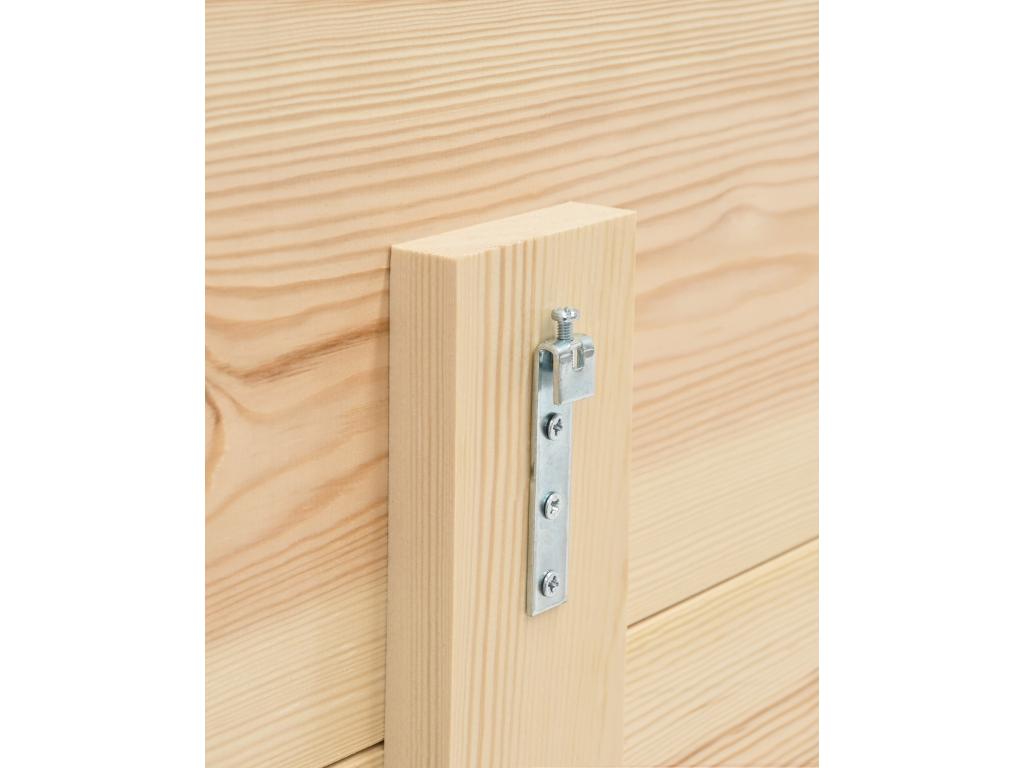 ARMARIO DAVOS 5 DE PUERTAS CORREDERAS 235,2/160/60 3 puertas (Negro/Blanco/Negro)