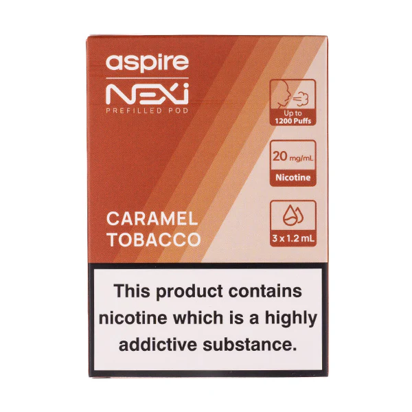 elfbar geschmäcke Caramel Tobacco Nexi One Replacement Pods by Aspire