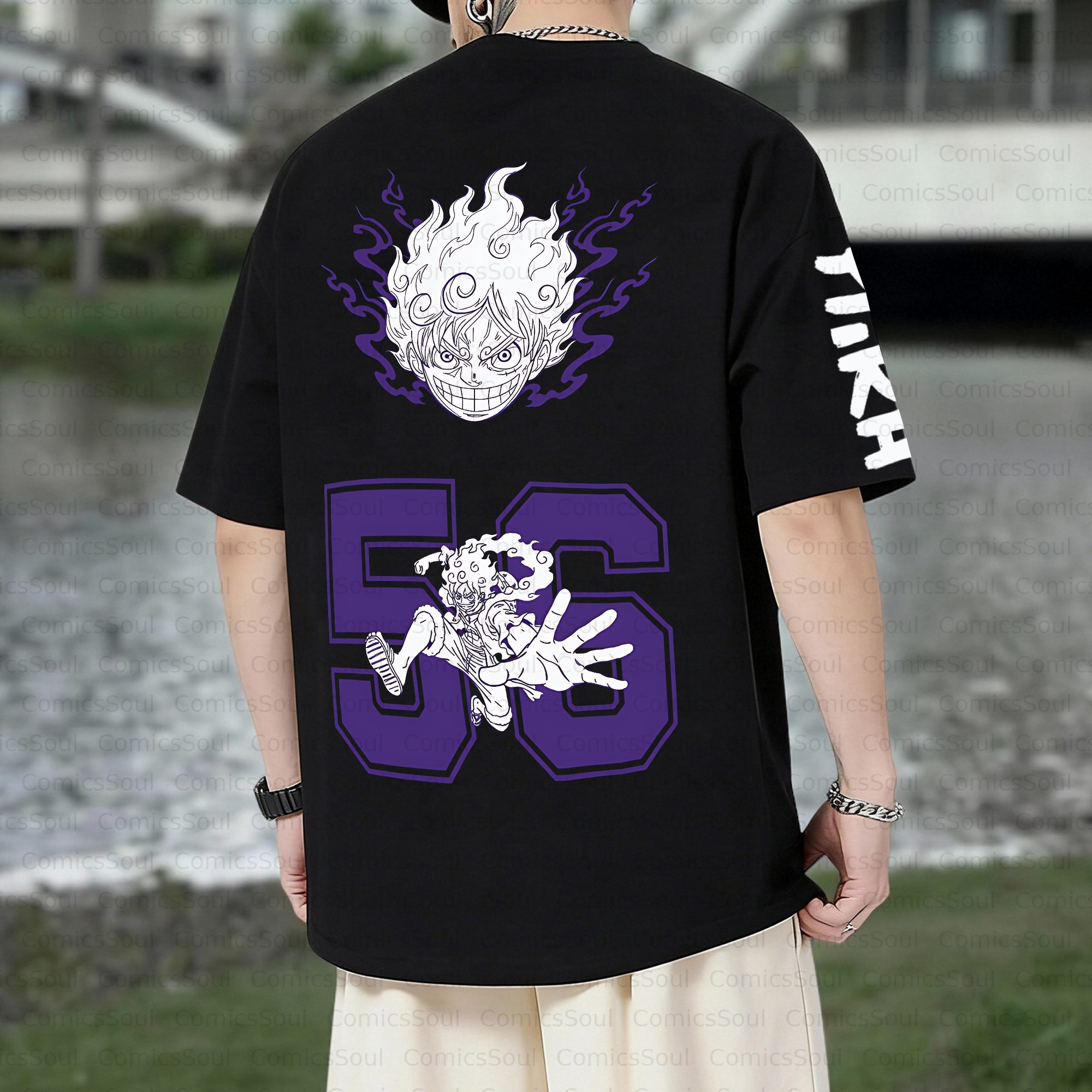 Unisex Anime Inspired Vintage T-Shirt