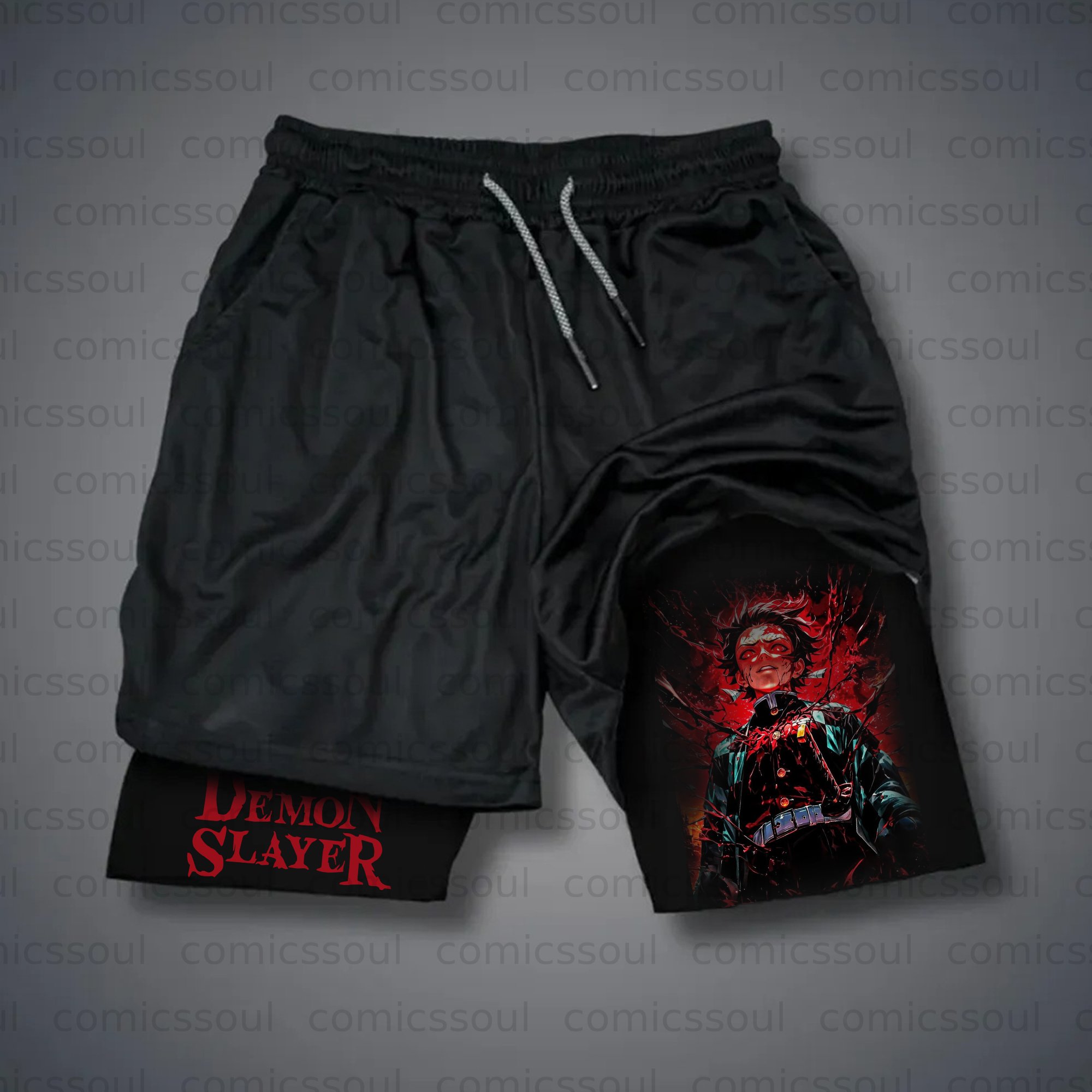 Unisex Casual Anime Streetwear Shorts