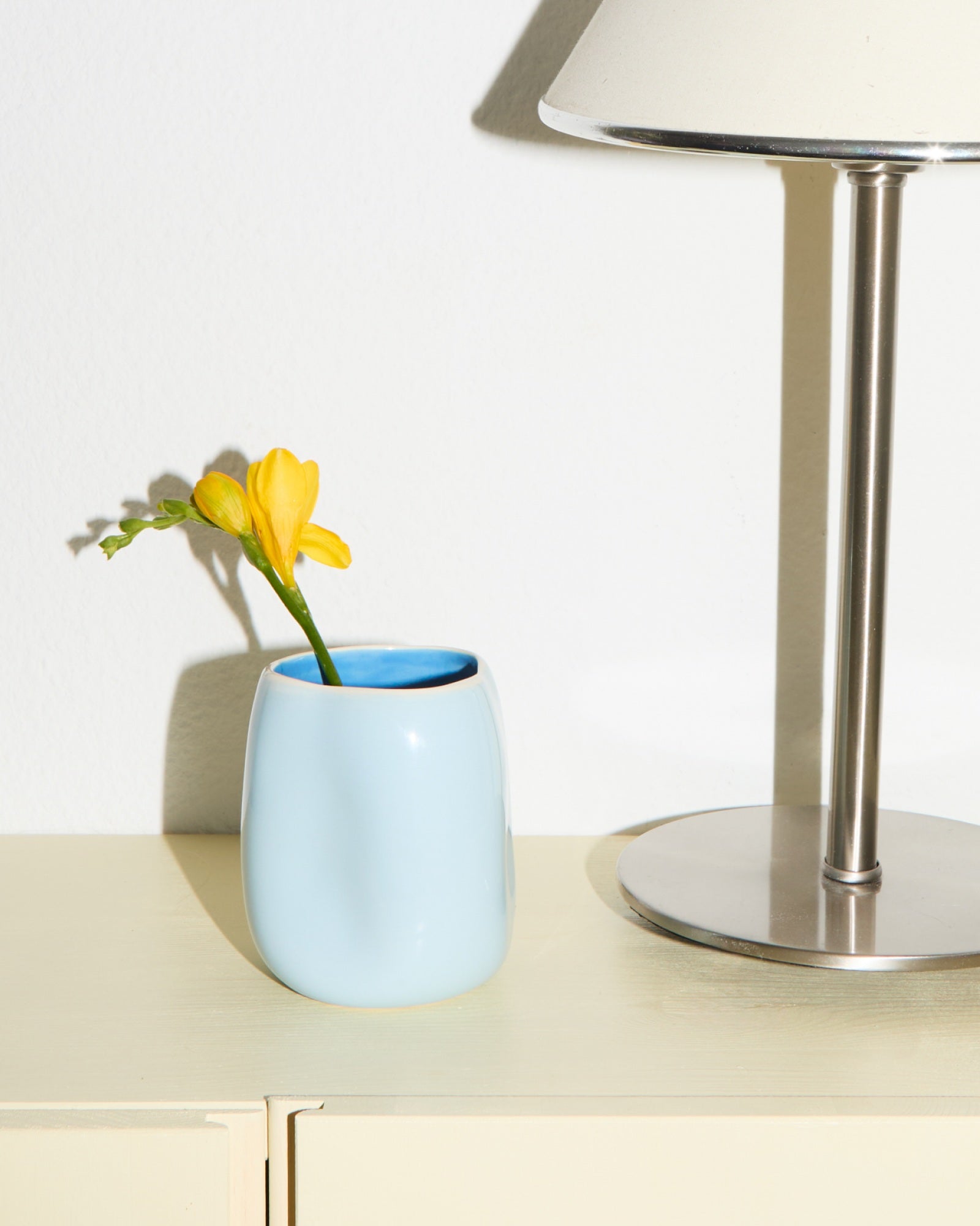 João Vase S hellblau blau