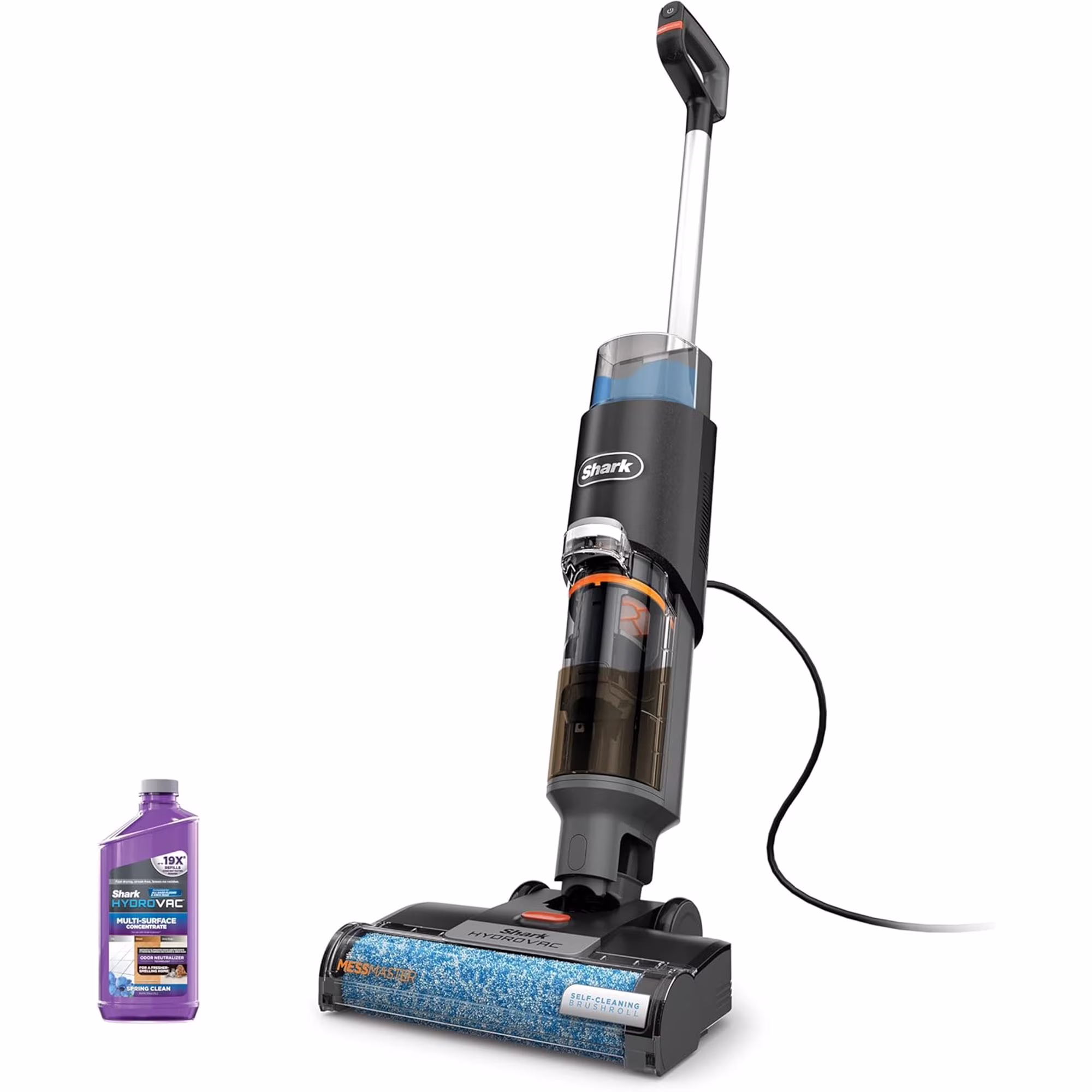 Shark HydroVac MessMaster Wet Dry Corded Vacuum Cleaner, 3-in-1 Multi-Surface Vacuum Mop & Self-Cleaning System, Lightweight, Powerful Suction, for Hard Floors & Area Rugs, WD160 - Image 3
