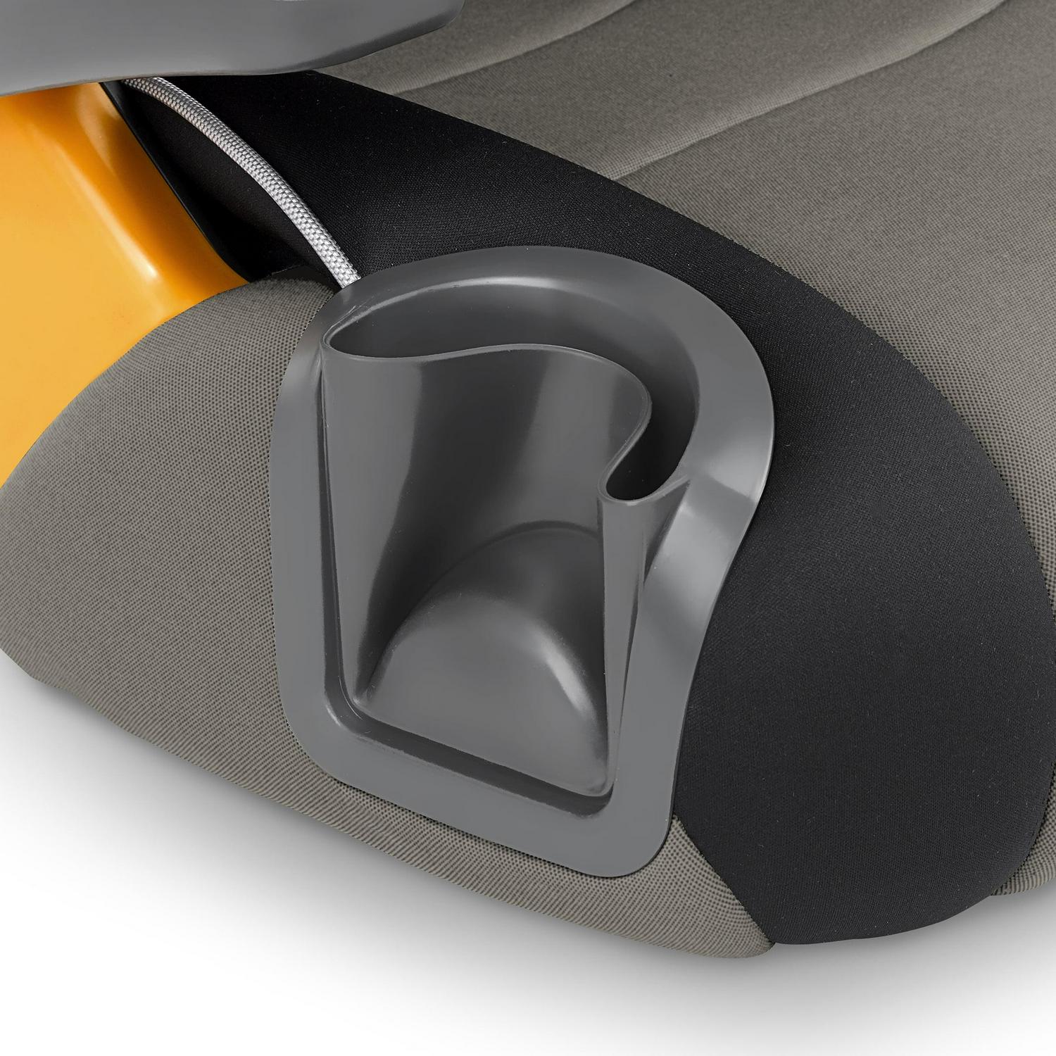 Chicco KidFit Zip Plus 2-in-1 Belt Positioning Booster Car Seat - Taurus (Black/Grey). New - Image 8