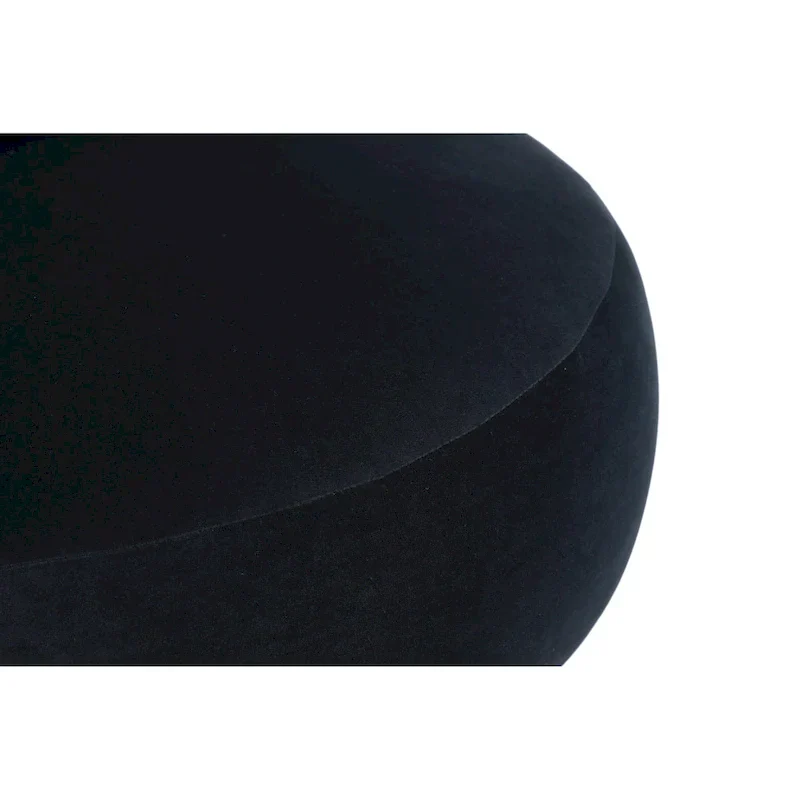 Round Barrel Chair with Fabric and Swivel Design