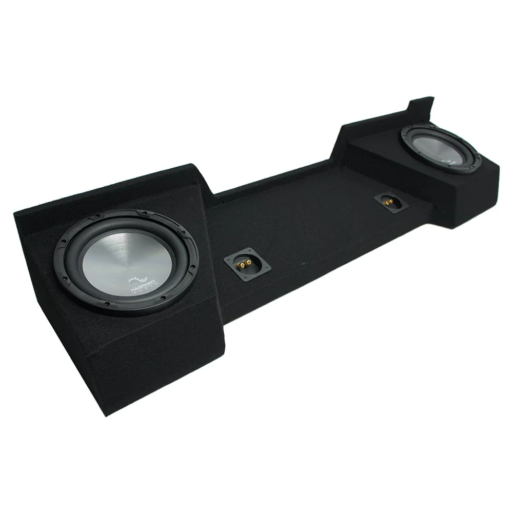 2007 - 2013 Chevy Silverado Ext Cab Truck Harmony A122 Dual 12" Sub Box Enclosure