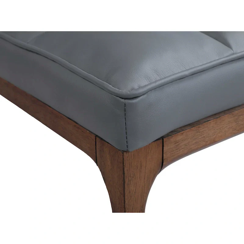 Set of 2 Contemporary Tufted Side Chairs with Sturdy Solid Wood Frame