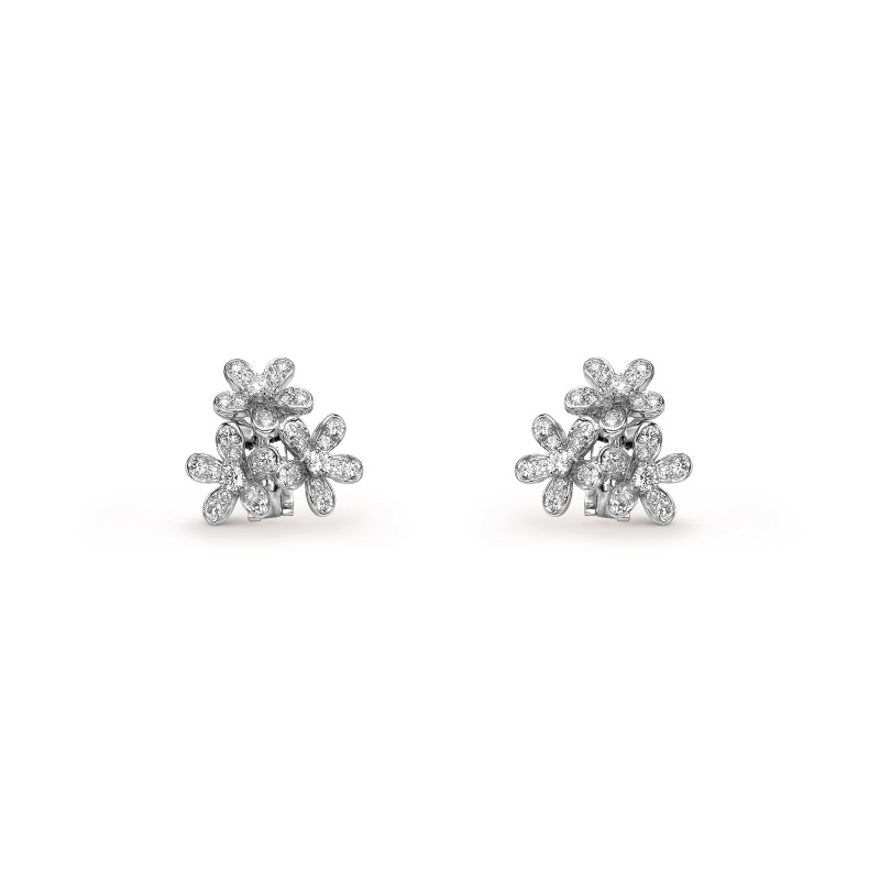 Replicate Socrate earrings, 3 flowers(1:1 replica) - Original Replica Club
