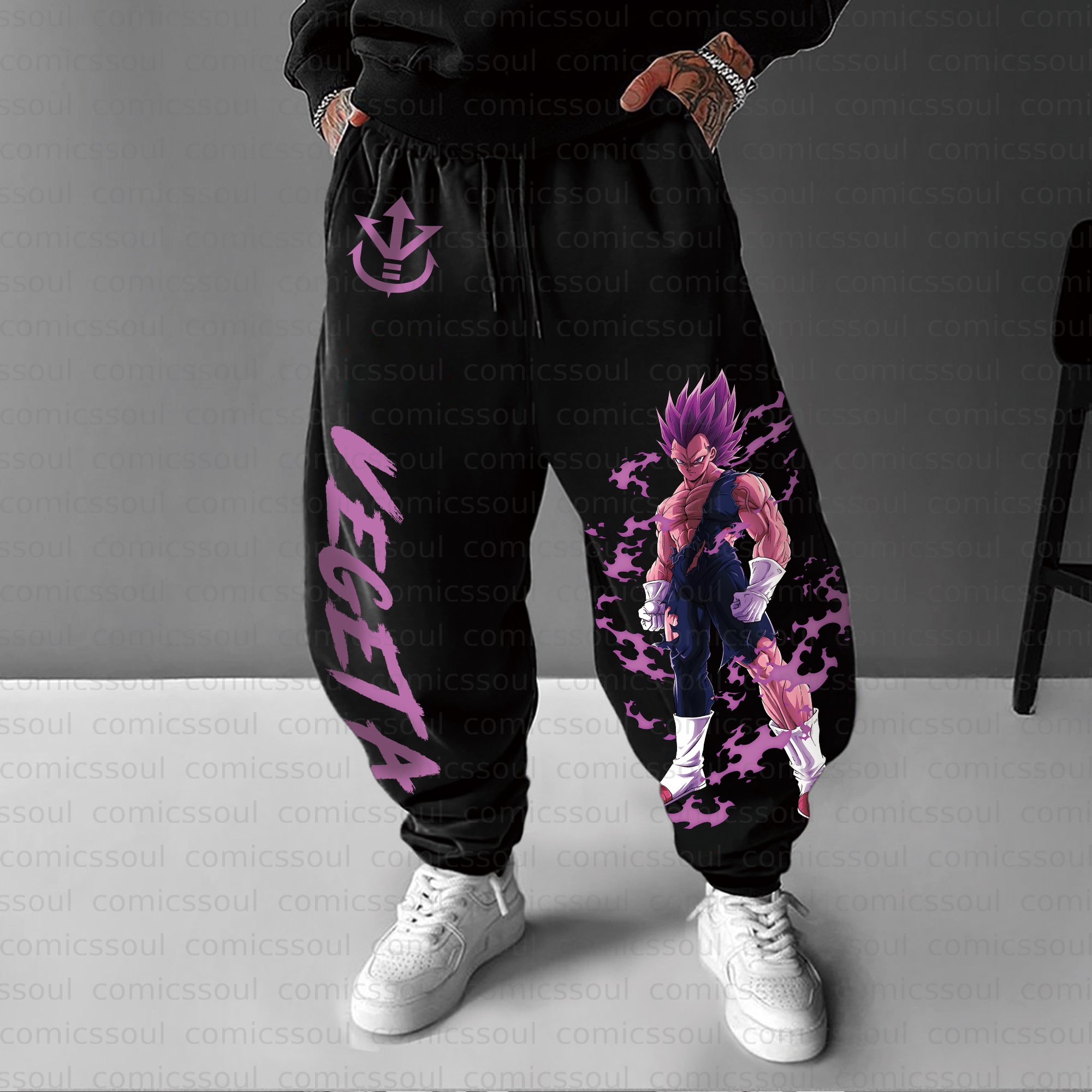 Unisex Anime Inspired Vintage Pants
