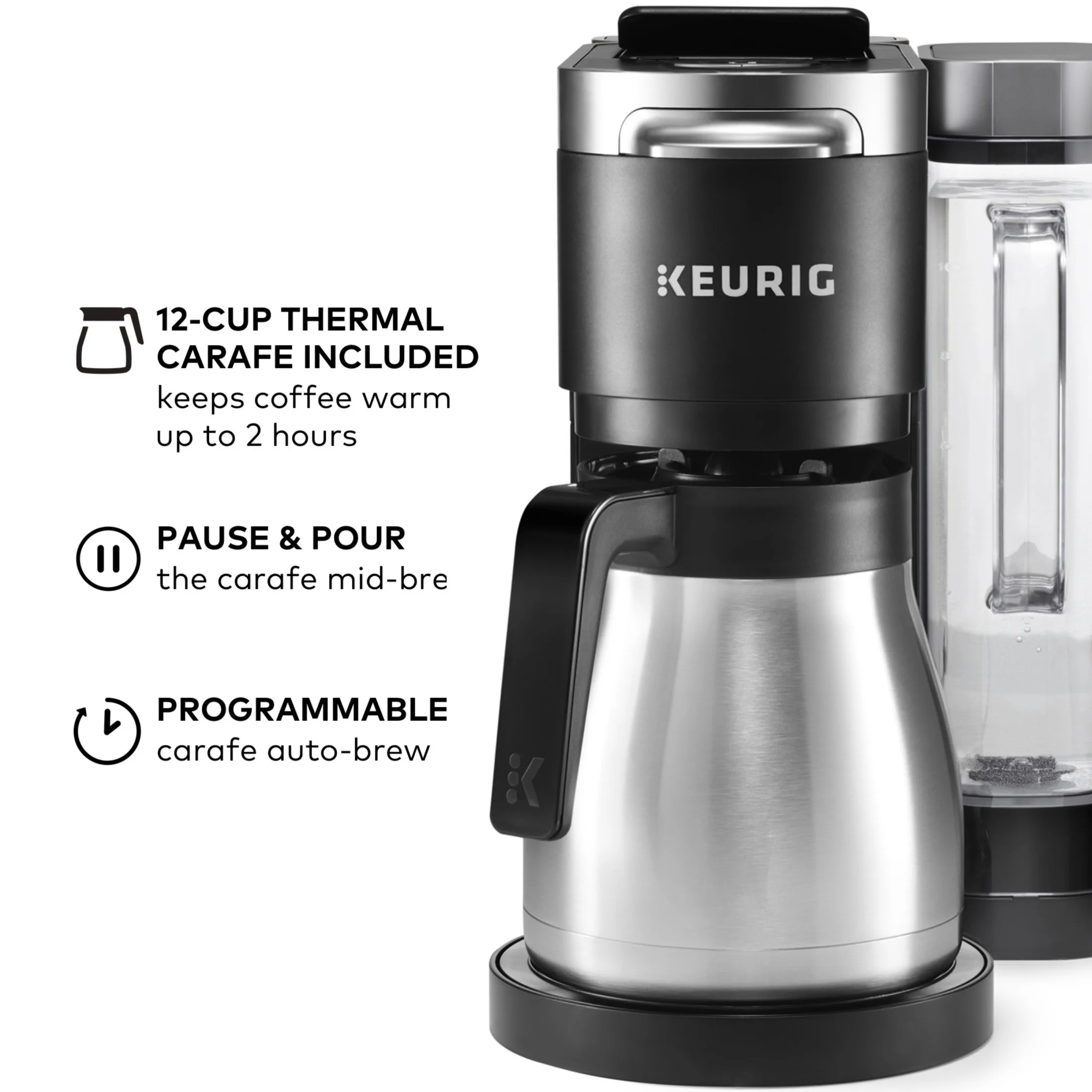 Keurig K-Duo Plus Single Serve & Carafe Coffee Maker - Image 8