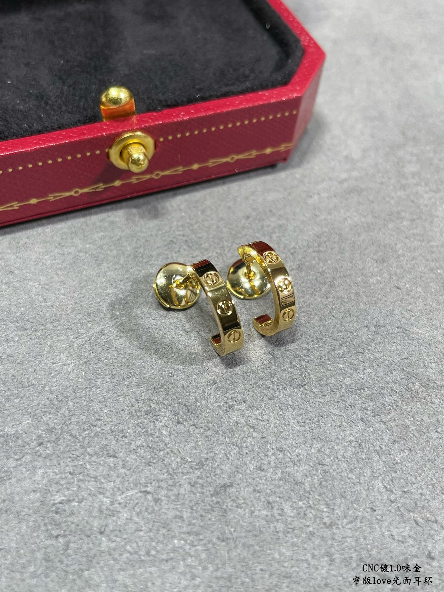 Cartier LOVE Half Hoop Earrings - Original Replica Club