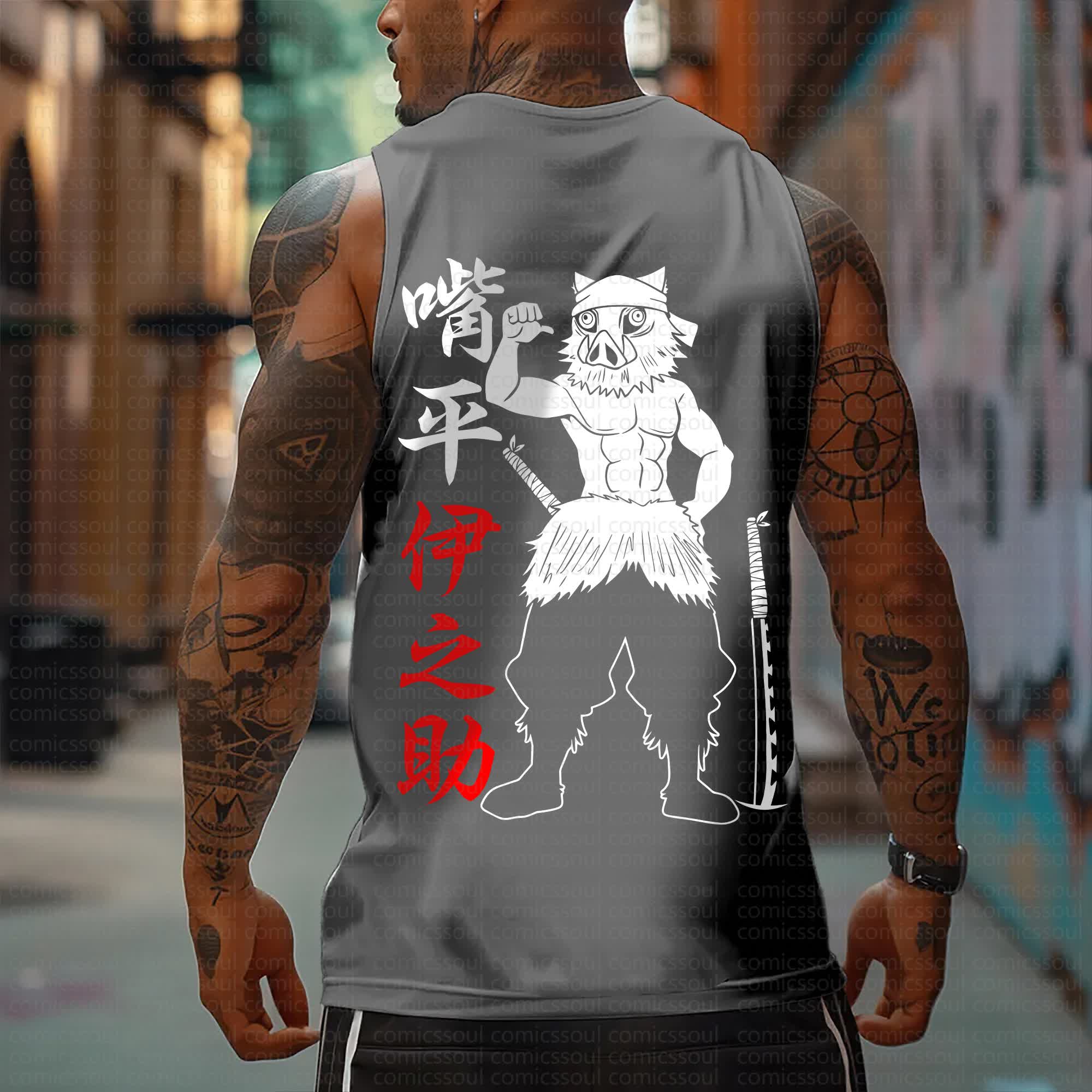 Unisex  “Comicssoul” Casual Anime  Tank Top