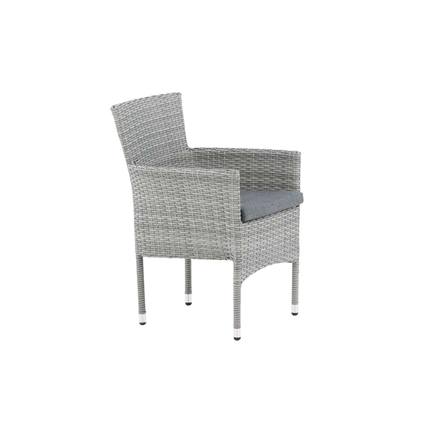 Venture Home Malina Eetkamerstoel 60 x 86 x 58 - Grijs - 2-pack