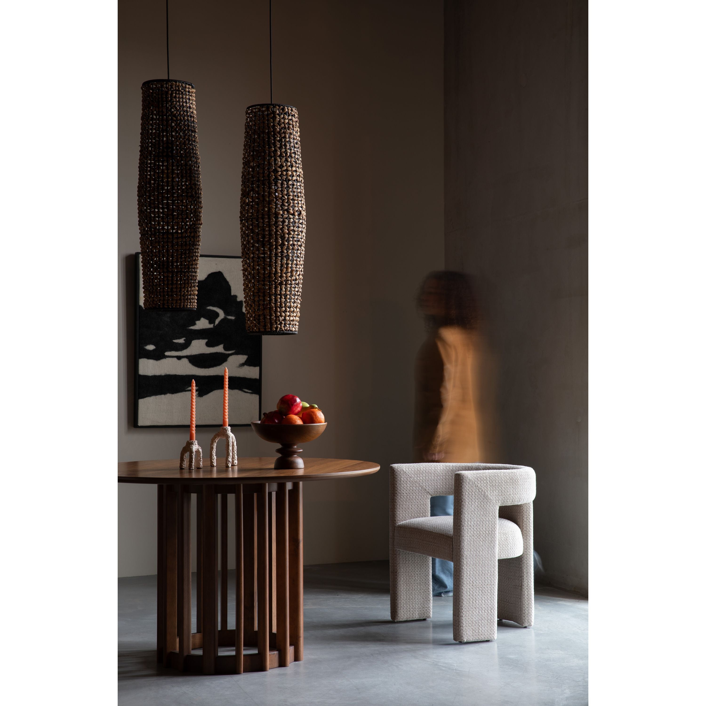 Dutchbone Medina Eetkamerstoel Armleuning Beige