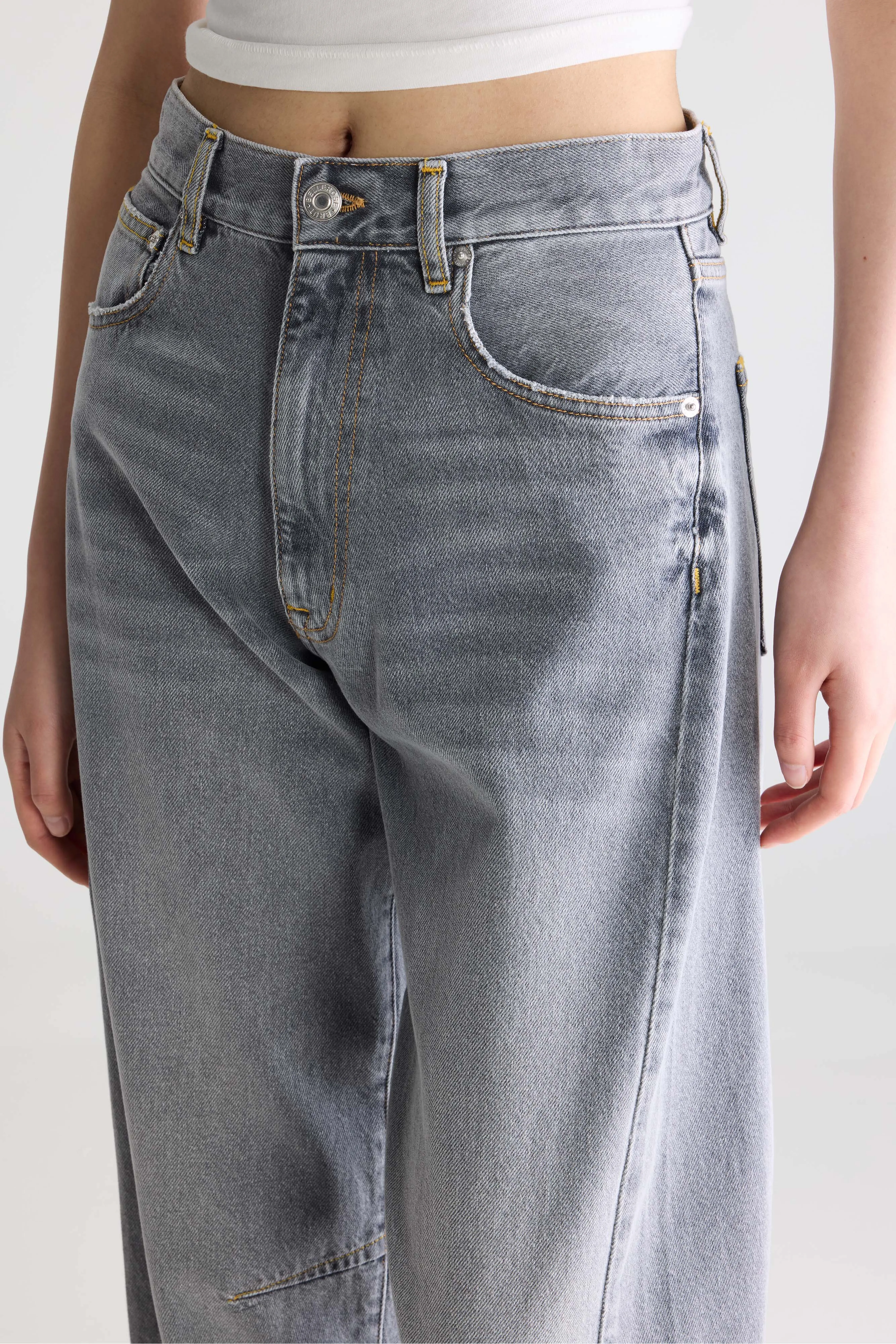 Bellerose Denim N. 82 - balloon jeans (261 / W / GREY BLEACH)