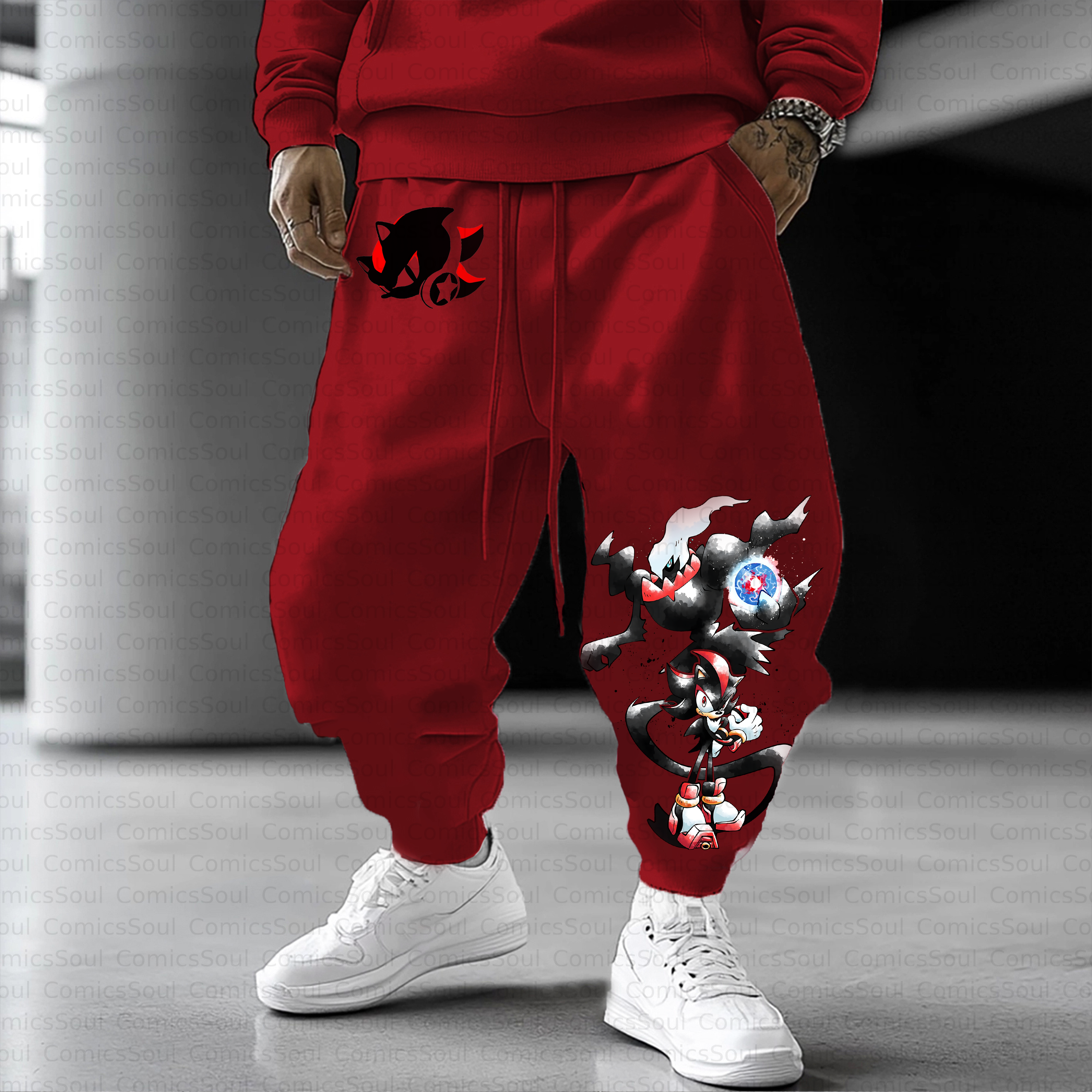 Unisex Casual Anime Streetwear Pant