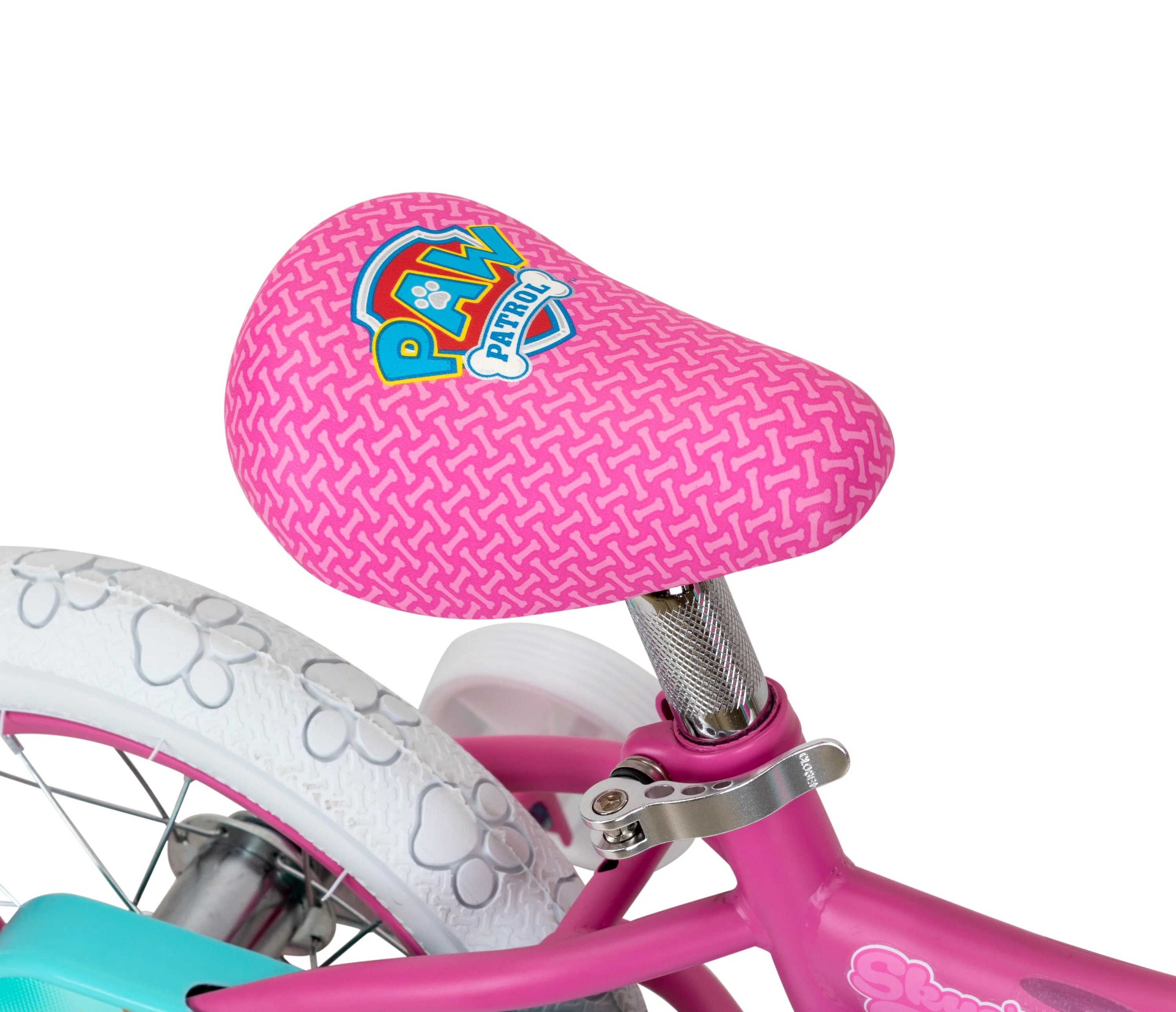 12in. Paw Patrol Skye Girls Kids Bike, Ages 2 to 4, Pink - Image 5