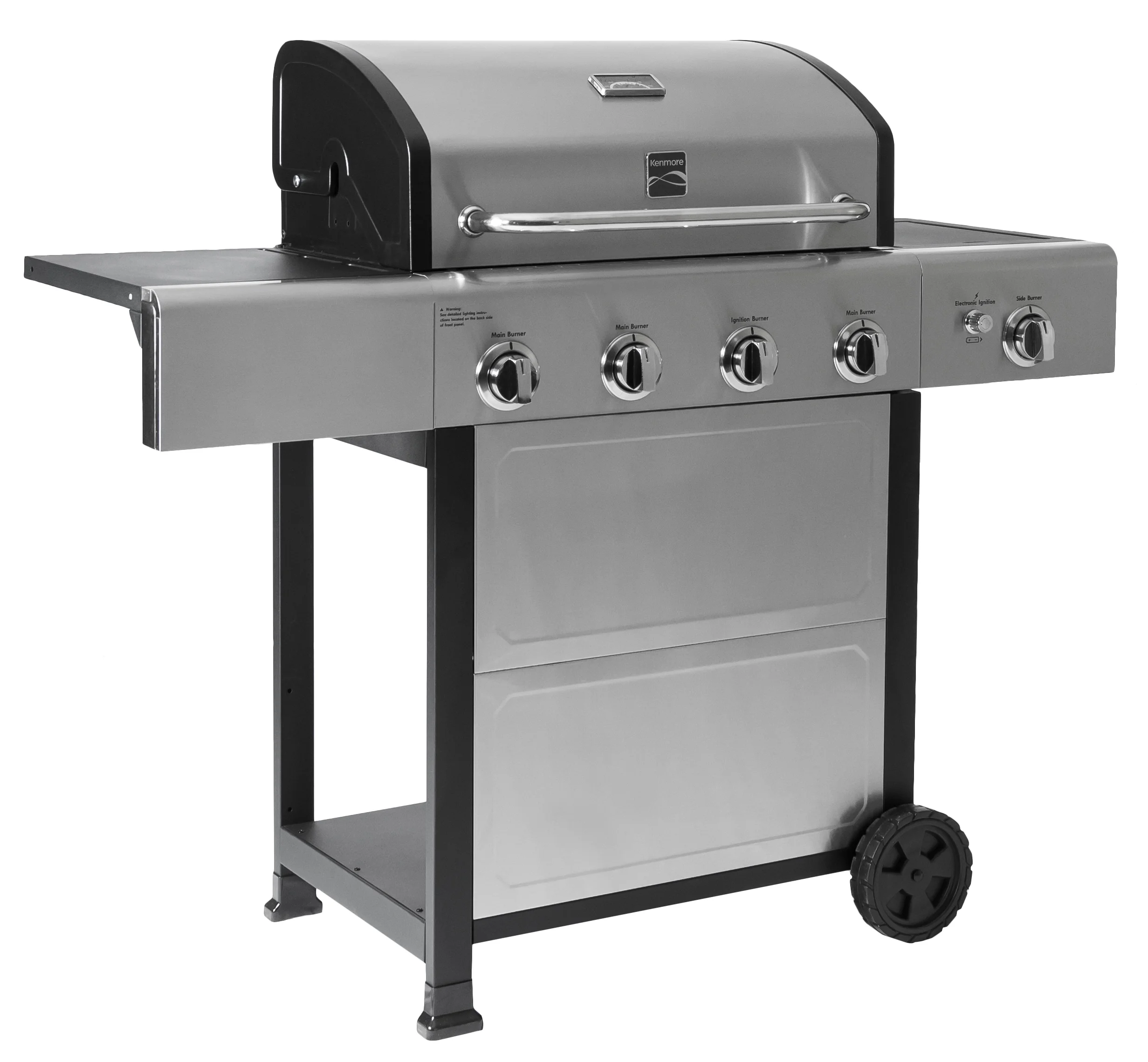 Kenmore BBQ Propane Gas Grill - 5 Burners with Side Burner & Searing Zone, 644 Sq. In. Stainless Steel Grill, 66,000 BTU, Ideal for Outdoor Cooking, Patio & Backyard, Black - Image 27