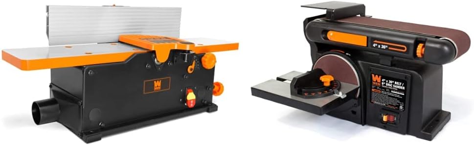 10-Amp 6-Inch Spiral Benchtop Jointer