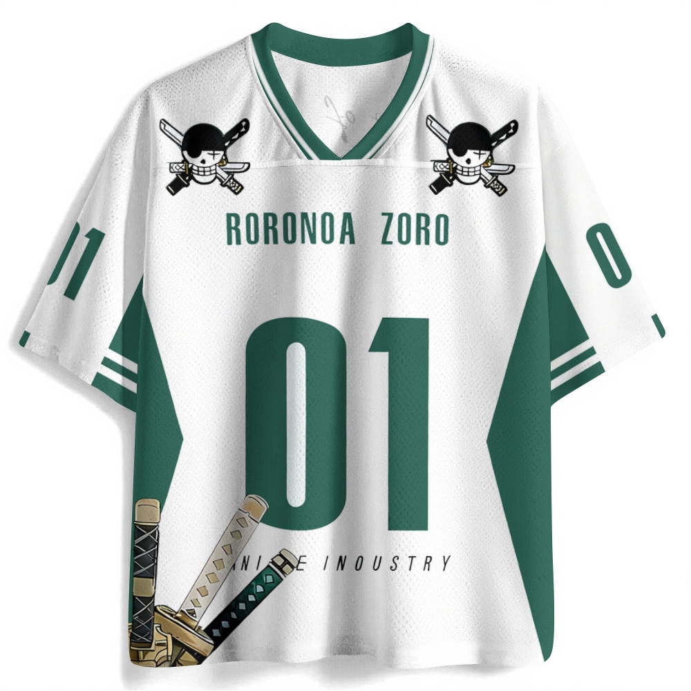 One Piece Anime Football Jersey