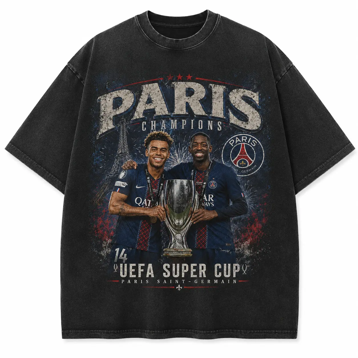 DEMBÉLÉ & EMERY V2 VINTAGE TEE