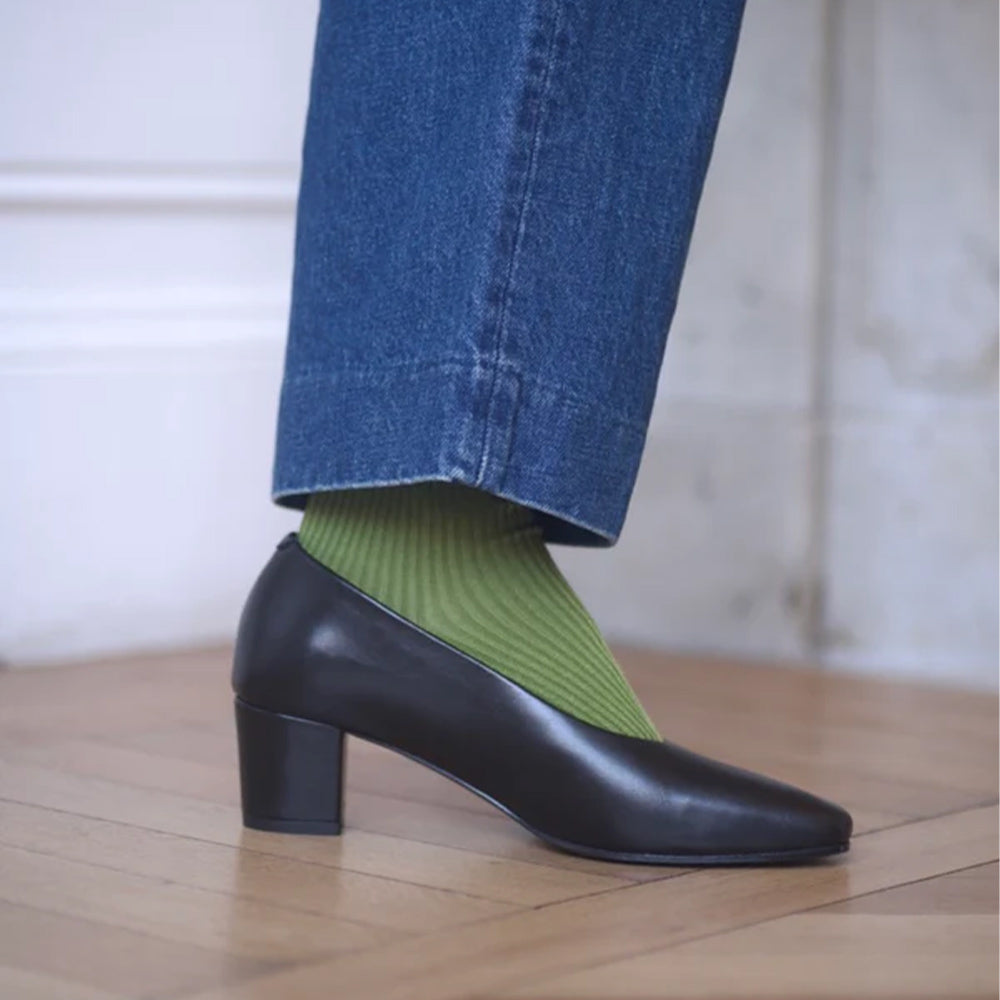 Anne Thomas - Talons Pavlova Pump - Noir