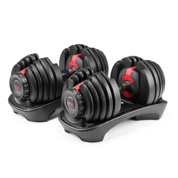 Bowflex SelectTech 552 Adjustable Dumbbells, 5-52.5 lb Pair - 552 - Image 2 Bowflex SelectTech 552 Adjustable Dumbbells, 5-52.5 lb Pair - 552 - Image 2