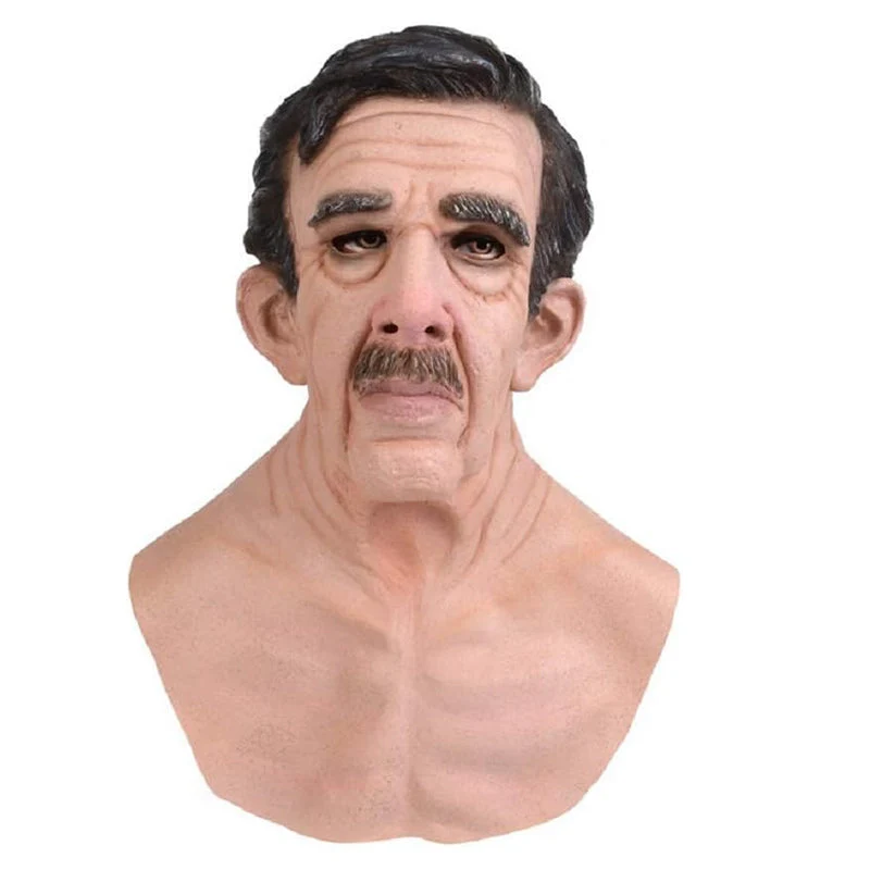 Realistic Full Face Latex Halloween Mask – Cosplay & Costume Wear - Image 31 Realistic Full Face Latex Halloween Mask – Cosplay & Costume Wear - Image 31