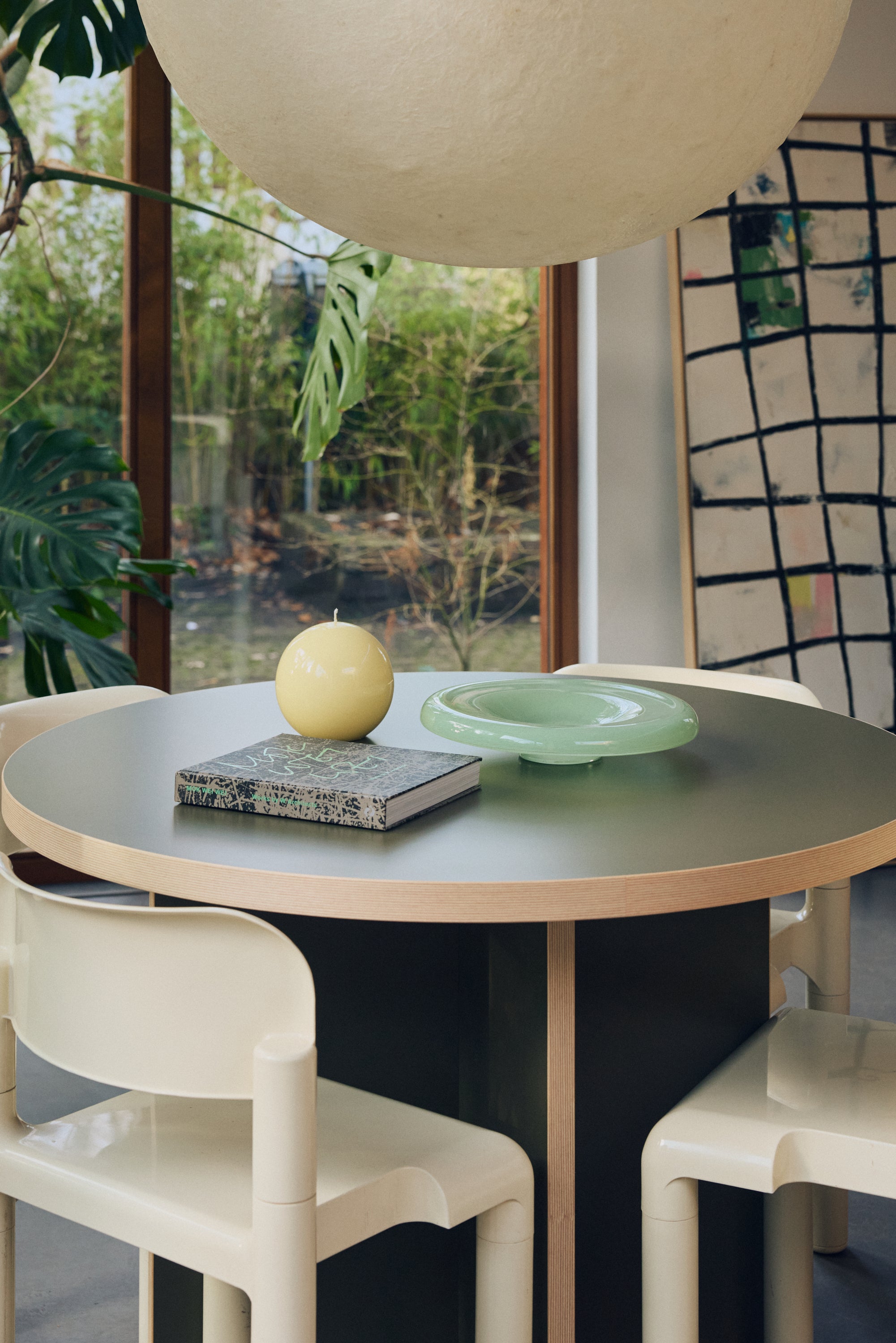 HKliving Gallery Glazen Schaal - Mint