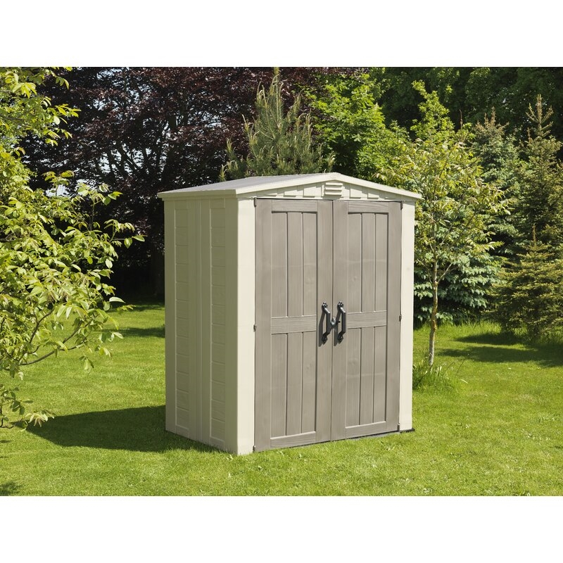 WAYFAIR Factor 6 Ft. W X 3.5 Ft. D Plastic Tool Shed
