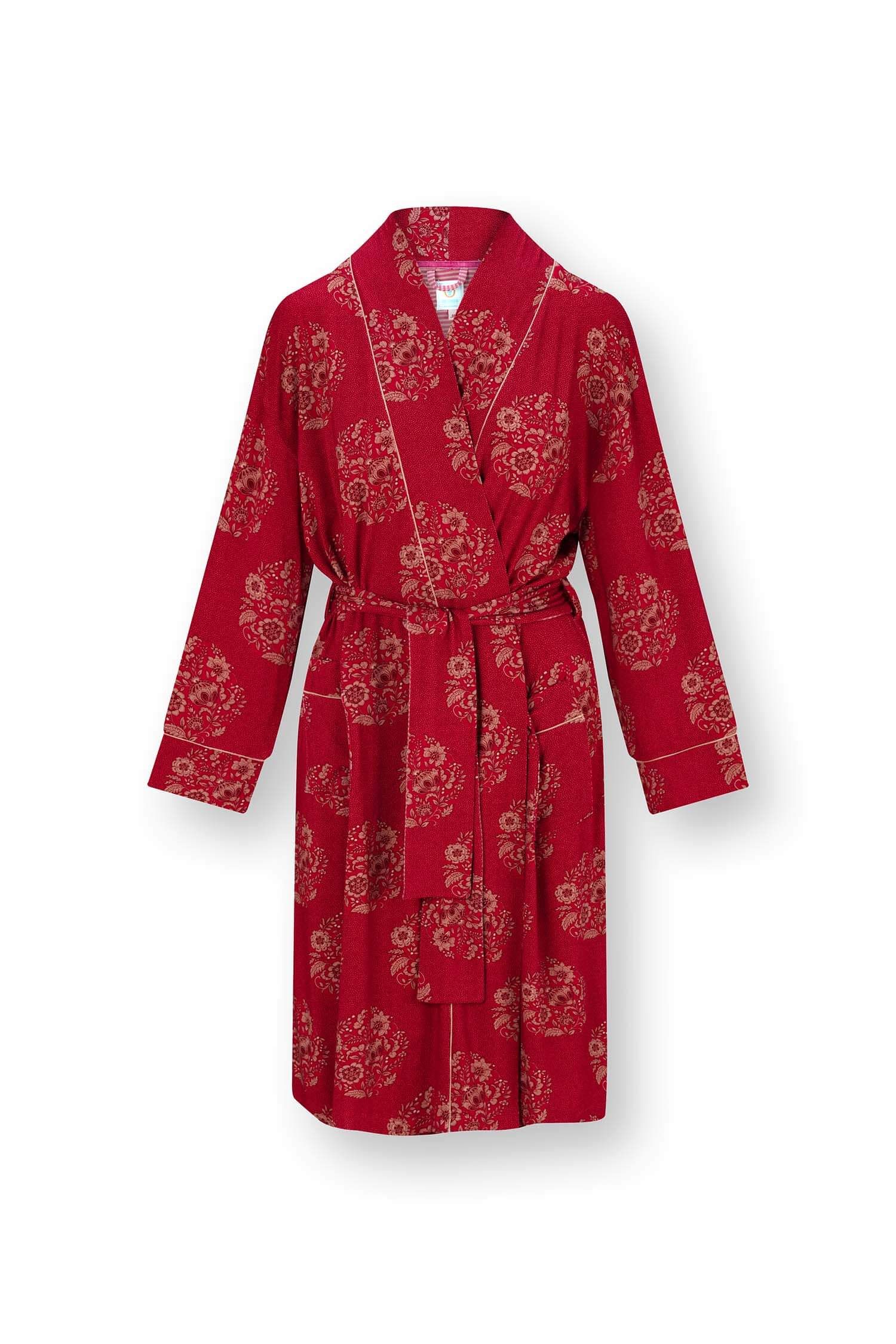 Nisha Kimono Namaste Red