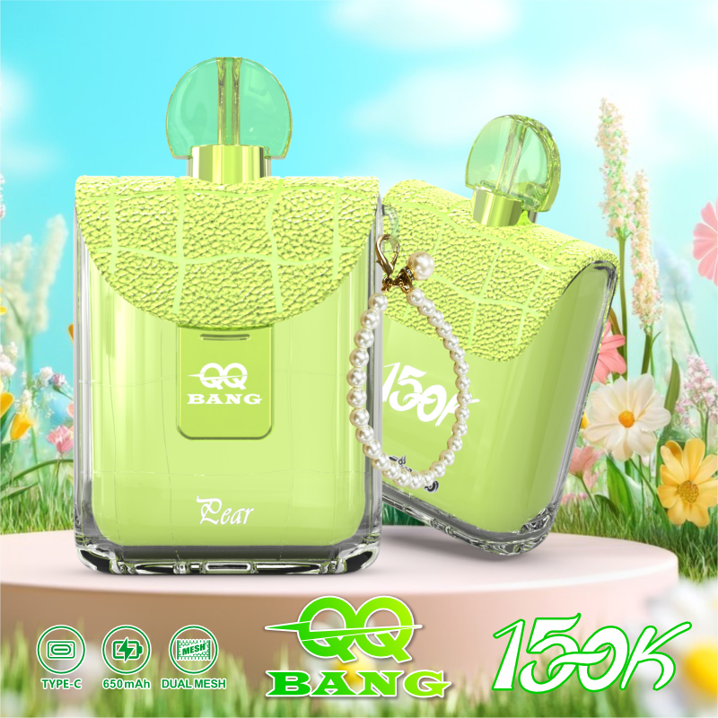 QQ Bang Perfume 150K Disposable Vape – 150,000 Puffs Single Flavor | Long-Lasting Modern Design
