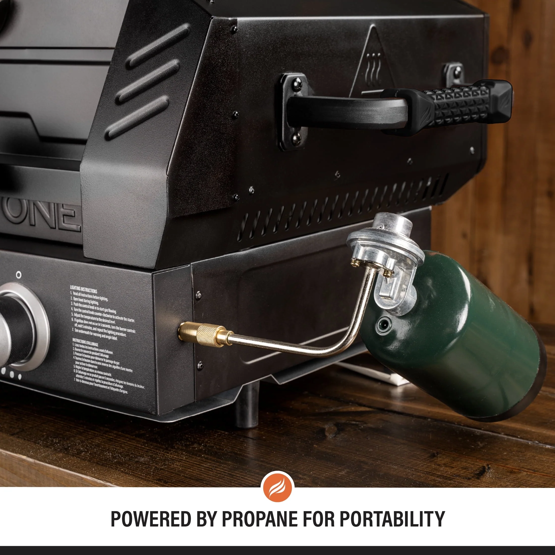Blackstone Tabletop Propane Pizza Oven with Two 15" Cordierite Stones - Image 10